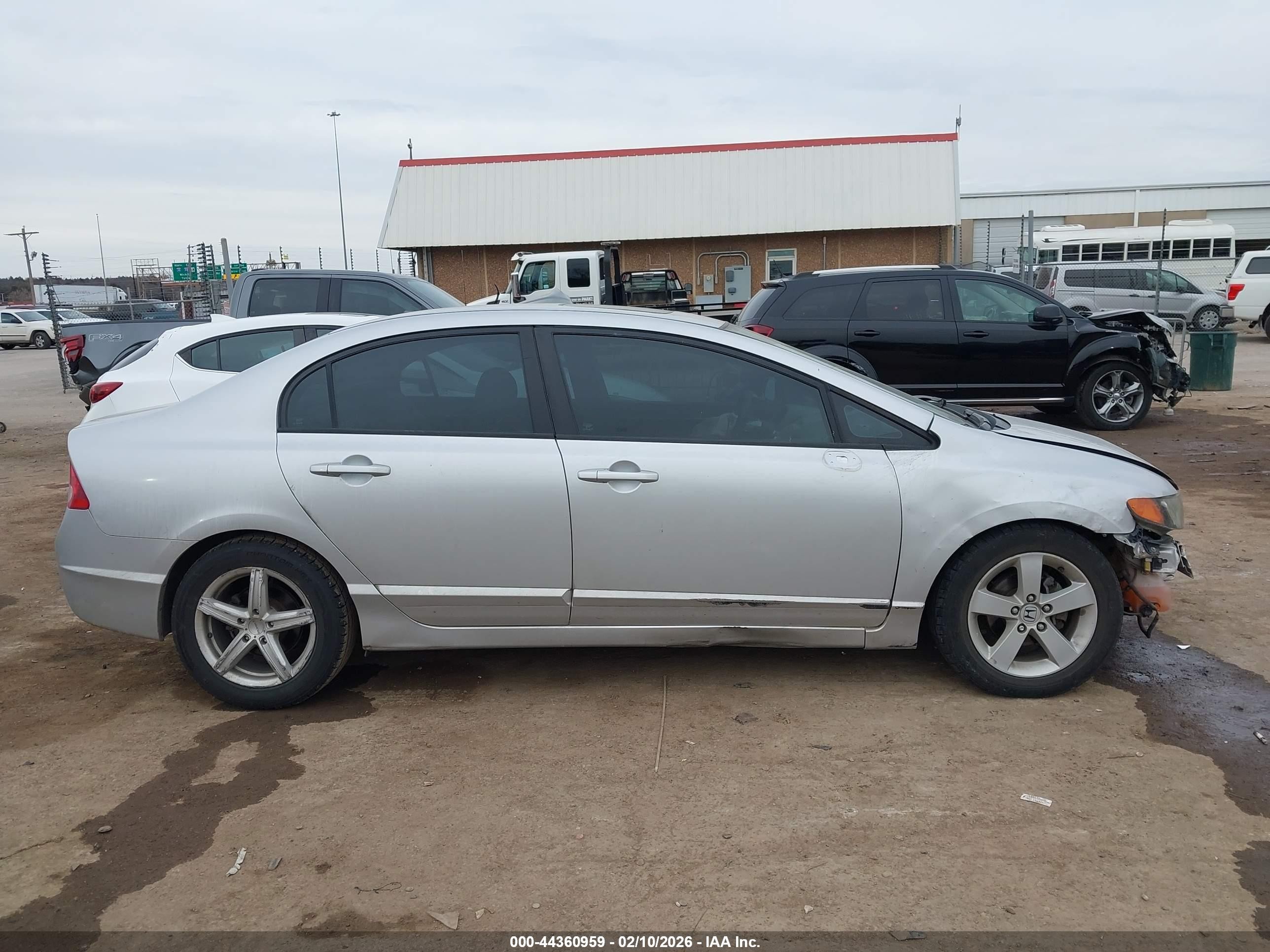 2006 Honda Civic Ex Silver vin: 1HGFA16846L001686
