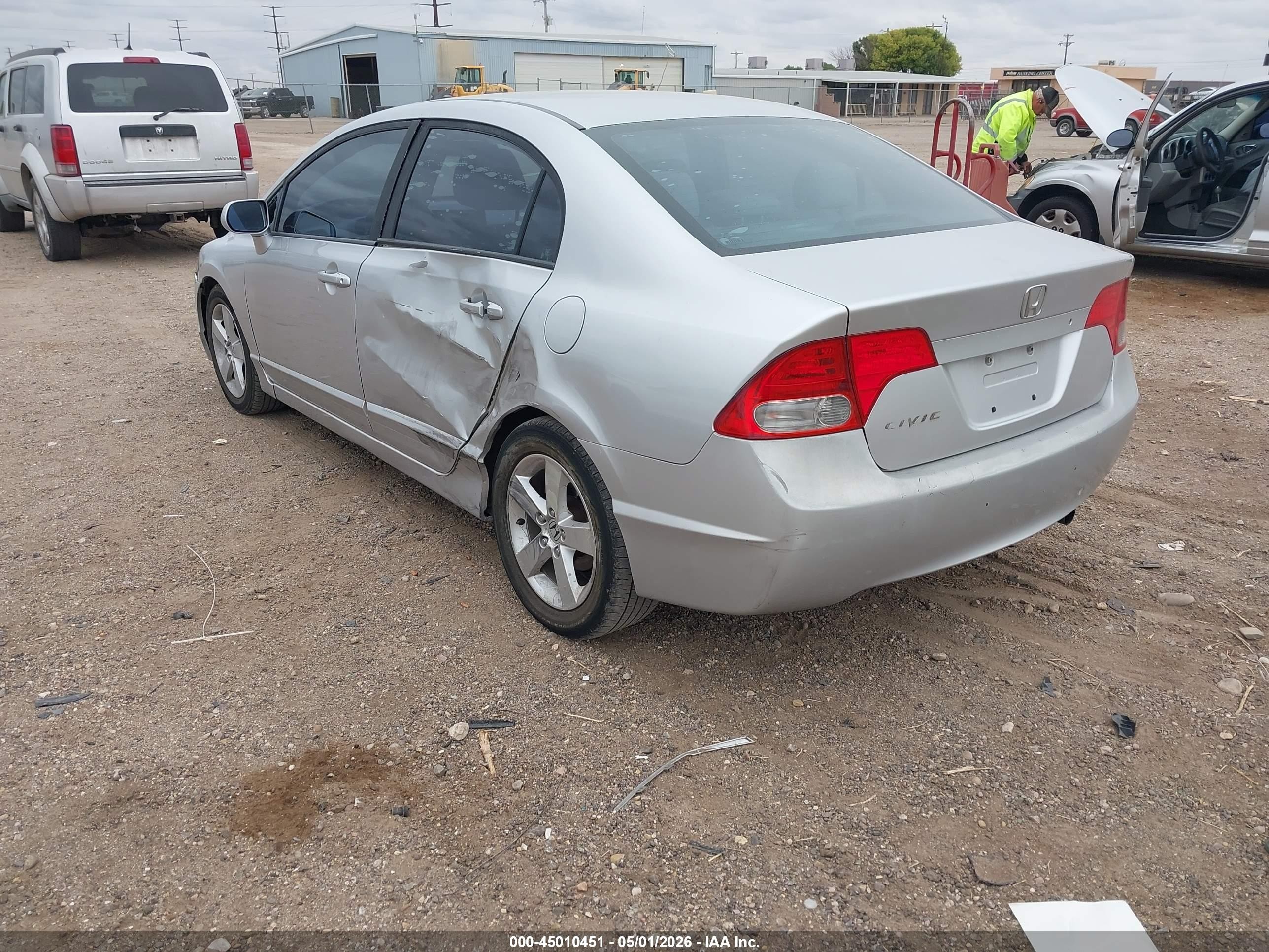 2006 Honda Civic Ex Silver vin: 1HGFA16846L013935