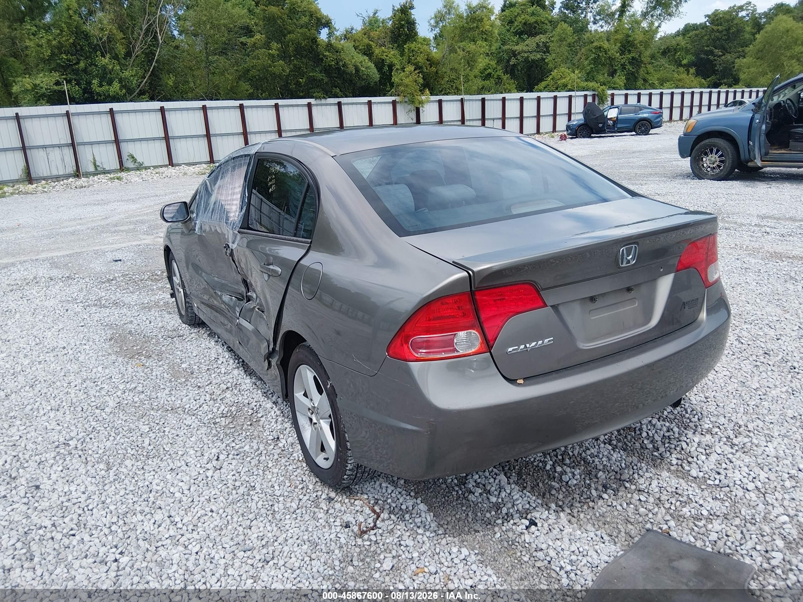 2006 Honda Civic Ex Серый vin: 1HGFA16846L049981