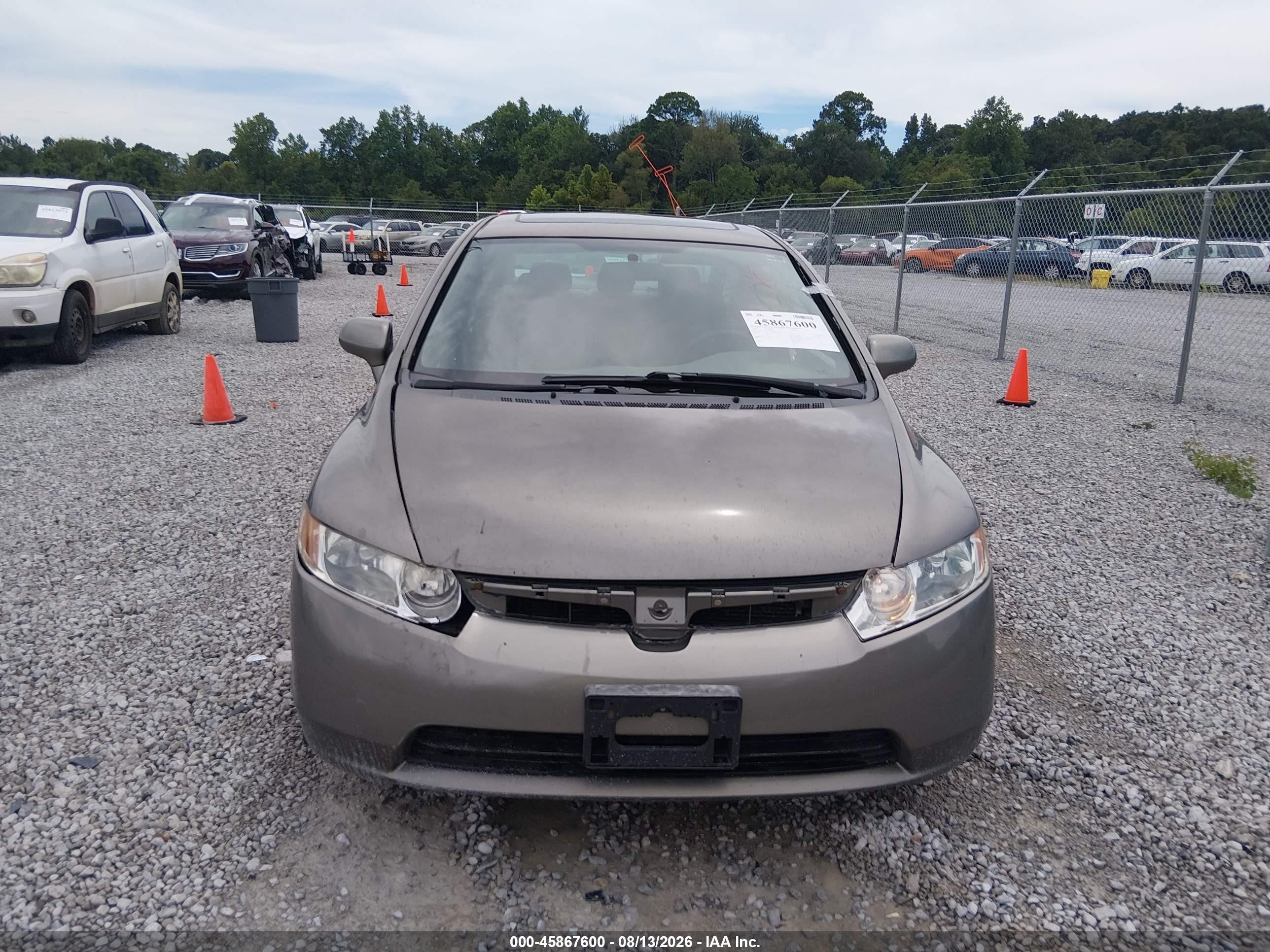 2006 Honda Civic Ex Серый vin: 1HGFA16846L049981