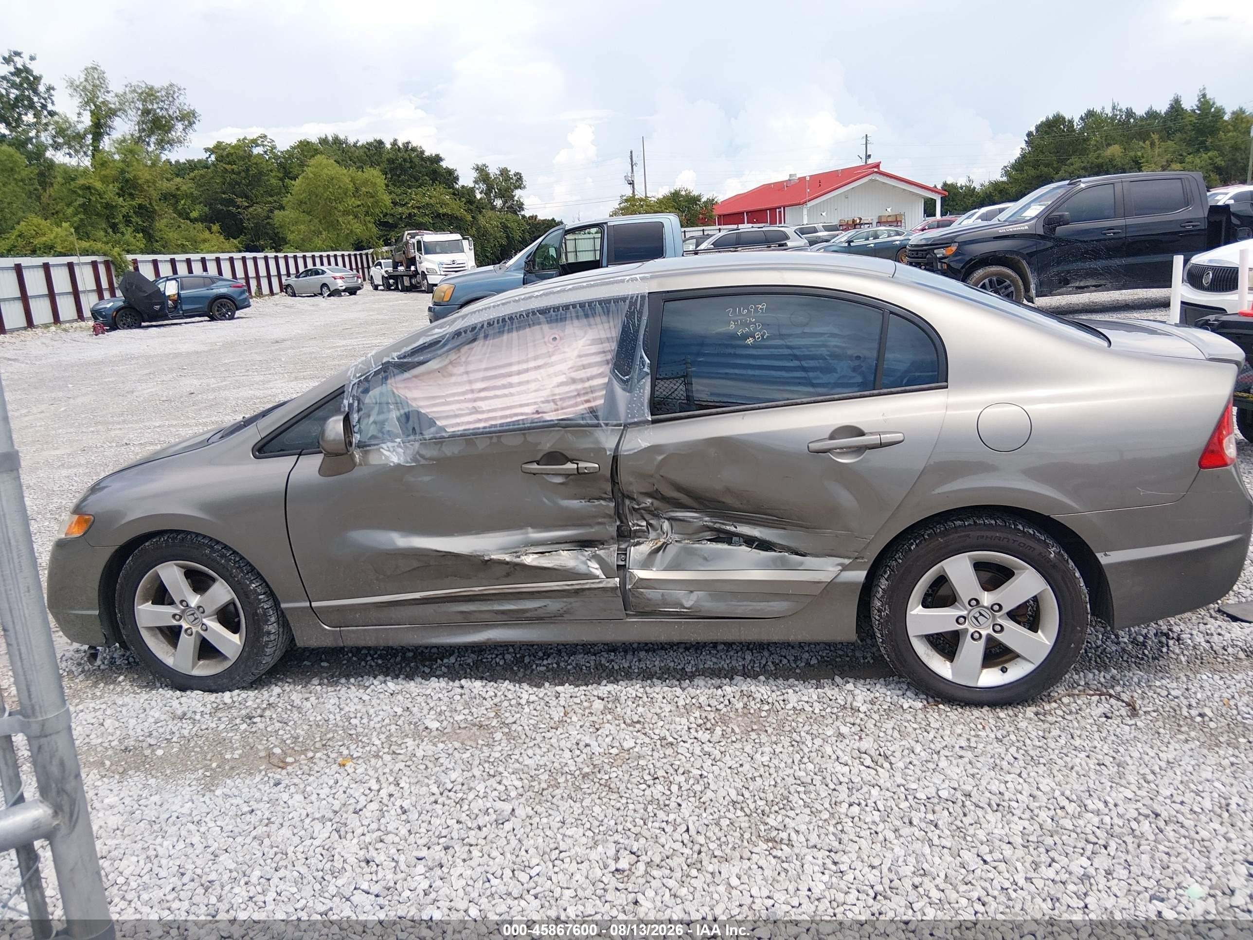 2006 Honda Civic Ex Серый vin: 1HGFA16846L049981