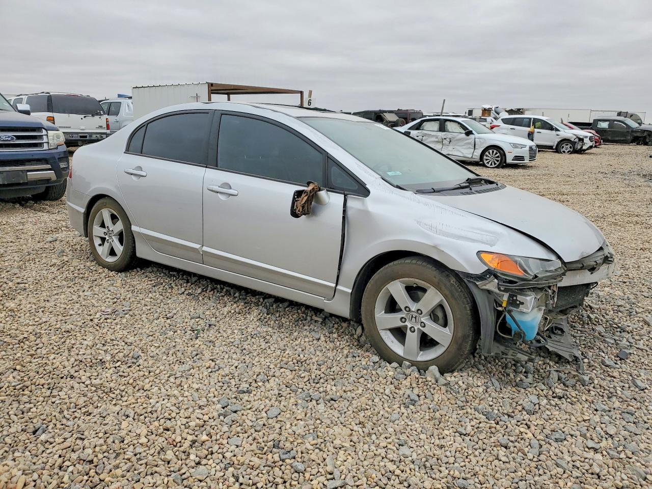 2006 Honda Civic Ex Silver vin: 1HGFA16846L086870