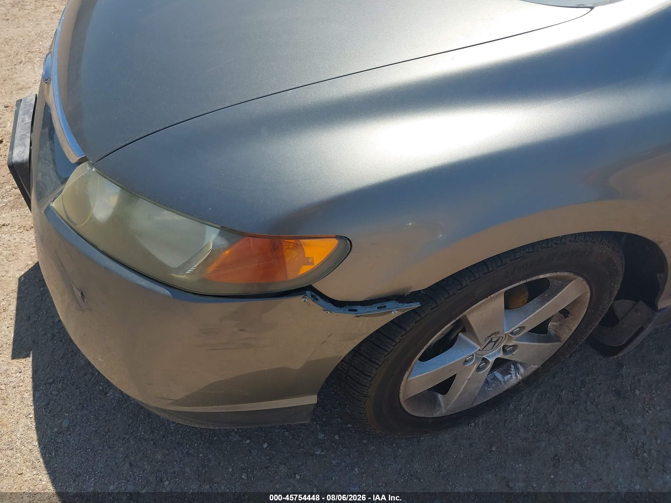 2006 Honda Civic Ex Gray vin: 1HGFA16846L097206