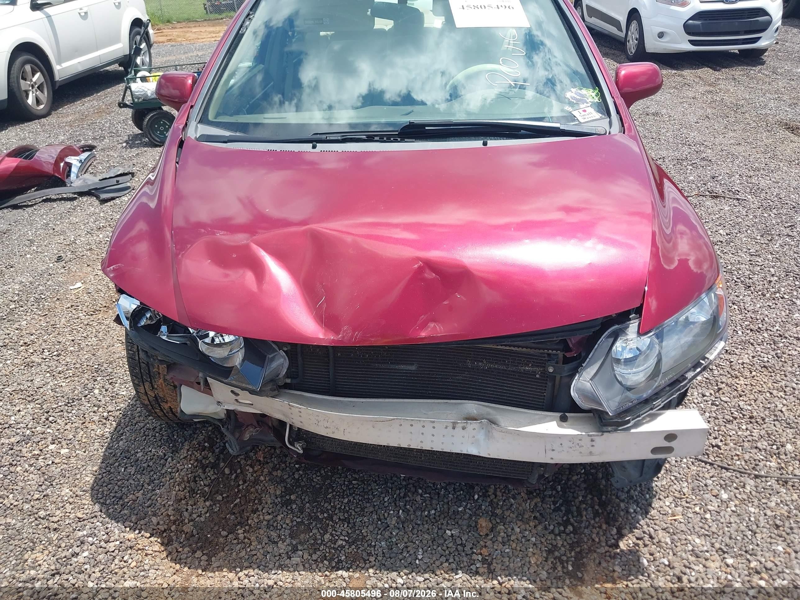 2006 Honda Civic Ex Burgundy vin: 1HGFA16846L127238