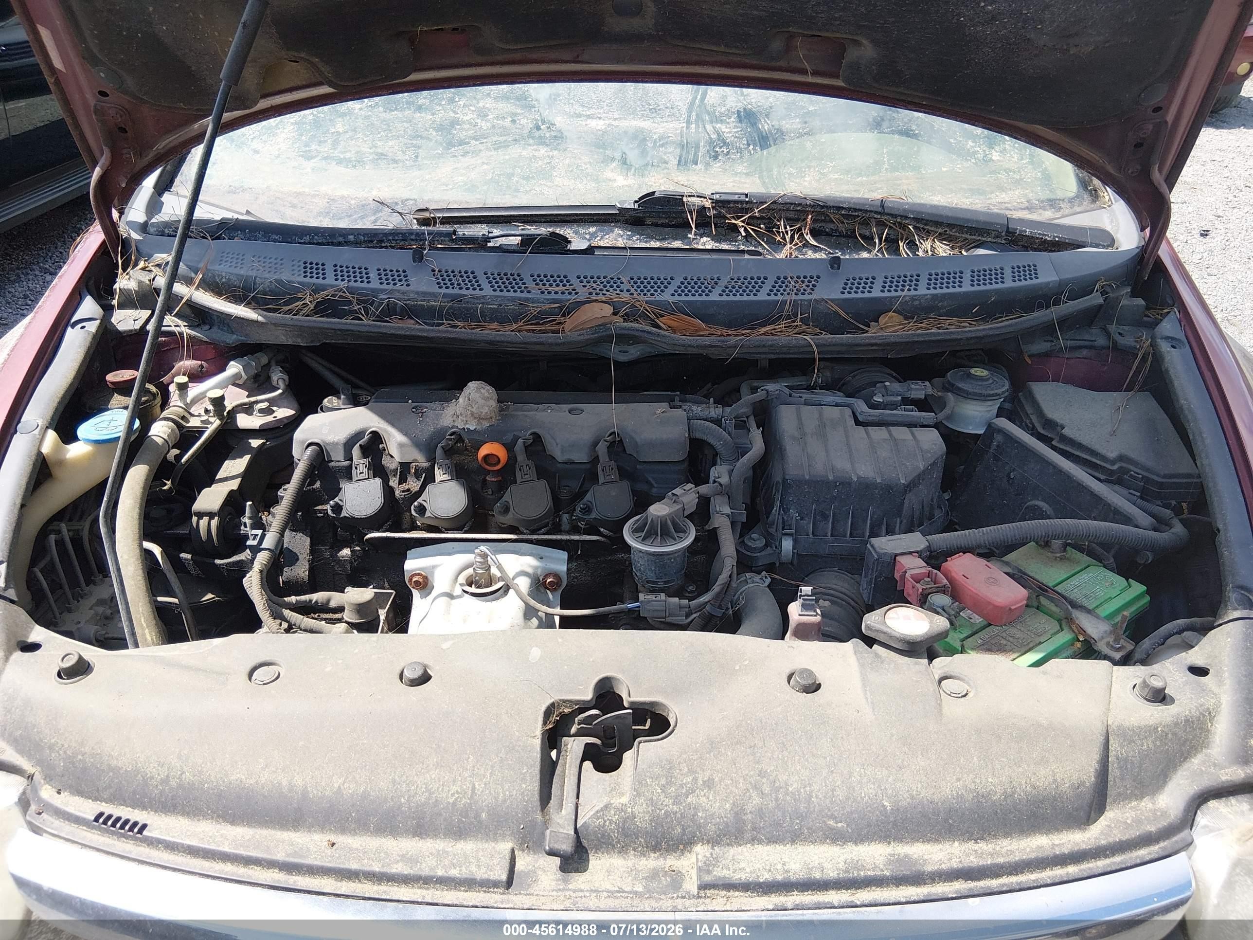 2006 Honda Civic Ex Красный vin: 1HGFA16846L140071