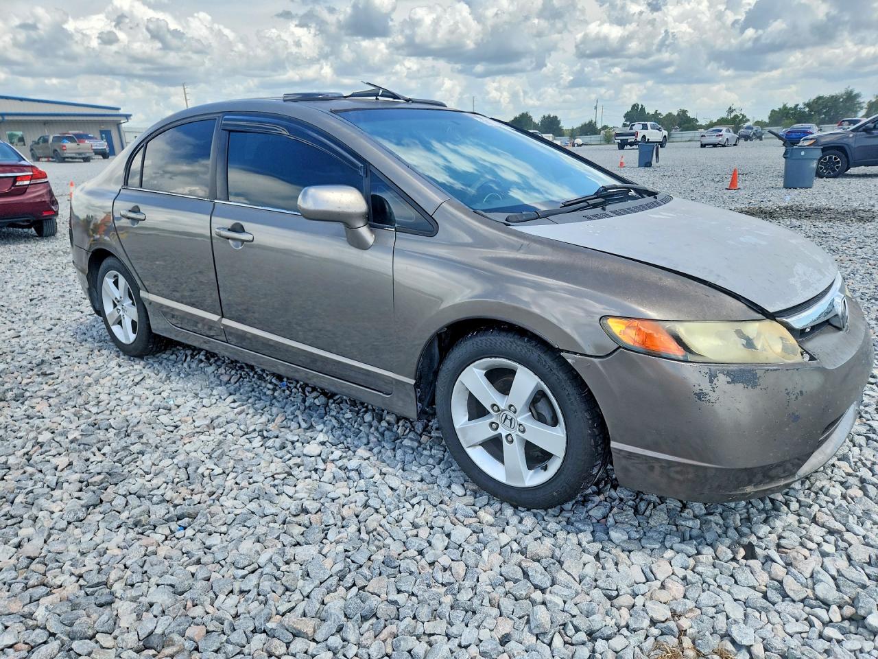 2006 Honda Civic Ex Серый vin: 1HGFA16846L143570