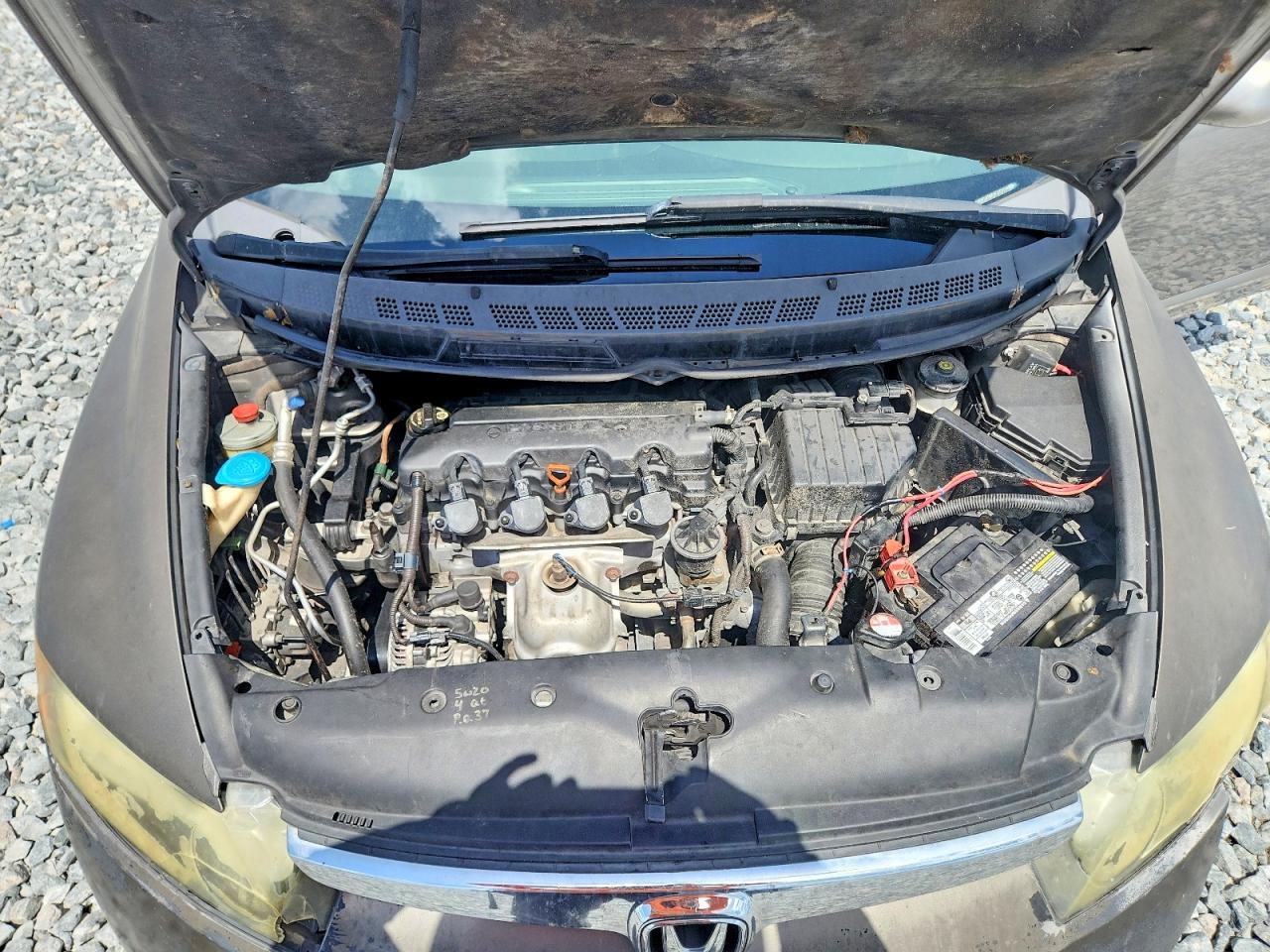 2006 Honda Civic Ex Серый vin: 1HGFA16846L143570