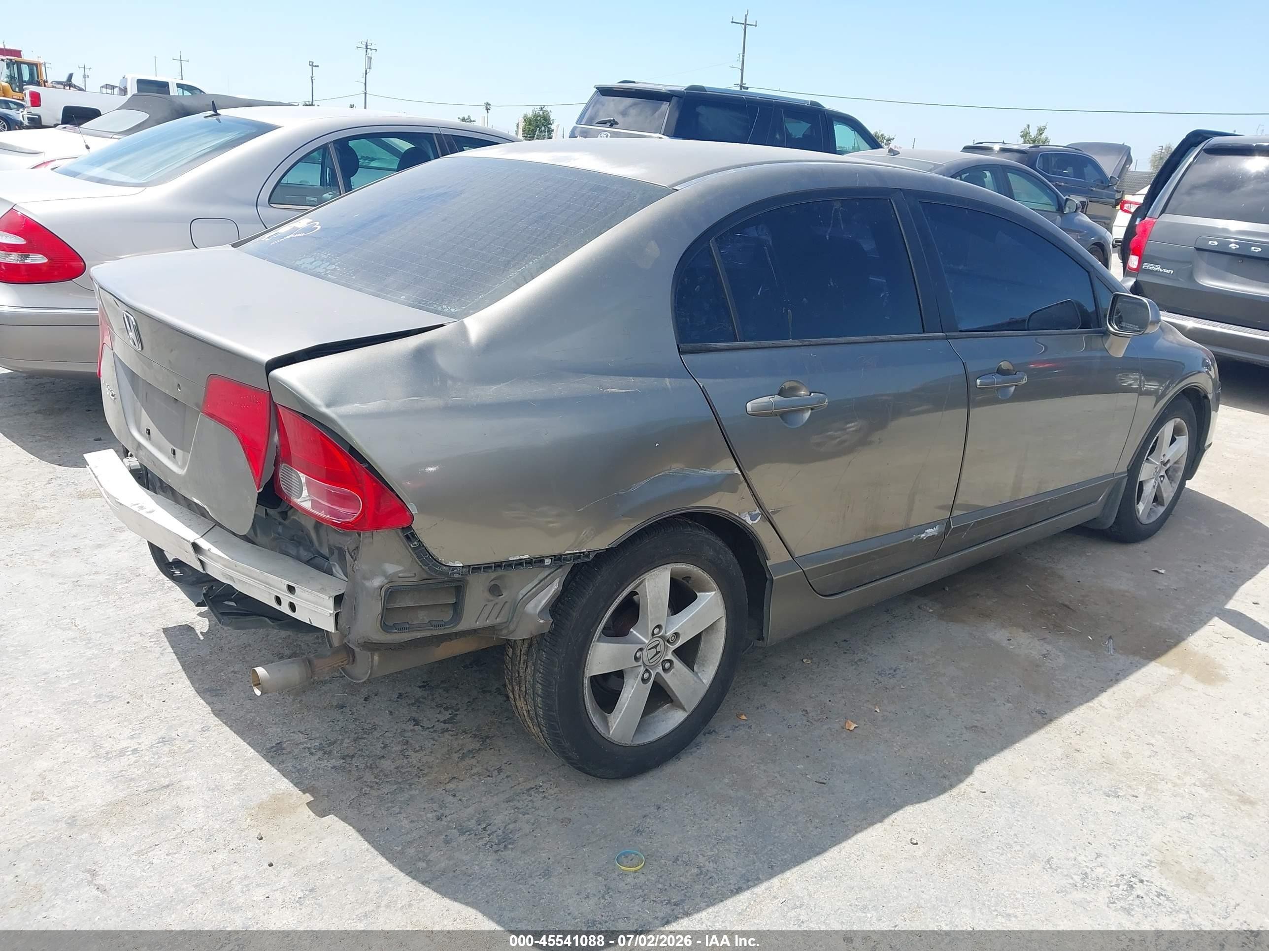 2006 Honda Civic Ex Серый vin: 1HGFA16846L149899