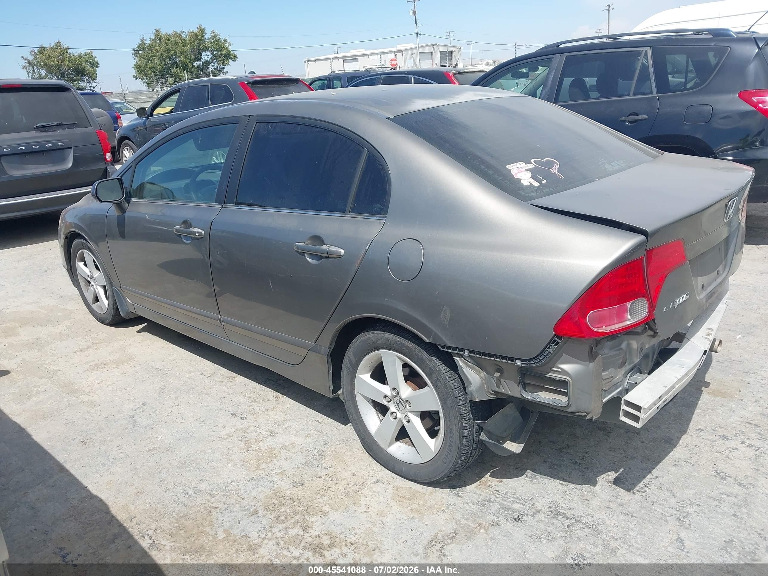 2006 Honda Civic Ex Серый vin: 1HGFA16846L149899