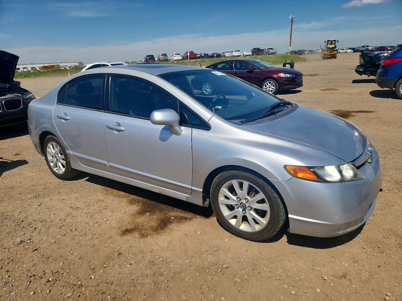 2006 Honda Civic Ex Silver vin: 1HGFA16846L810685