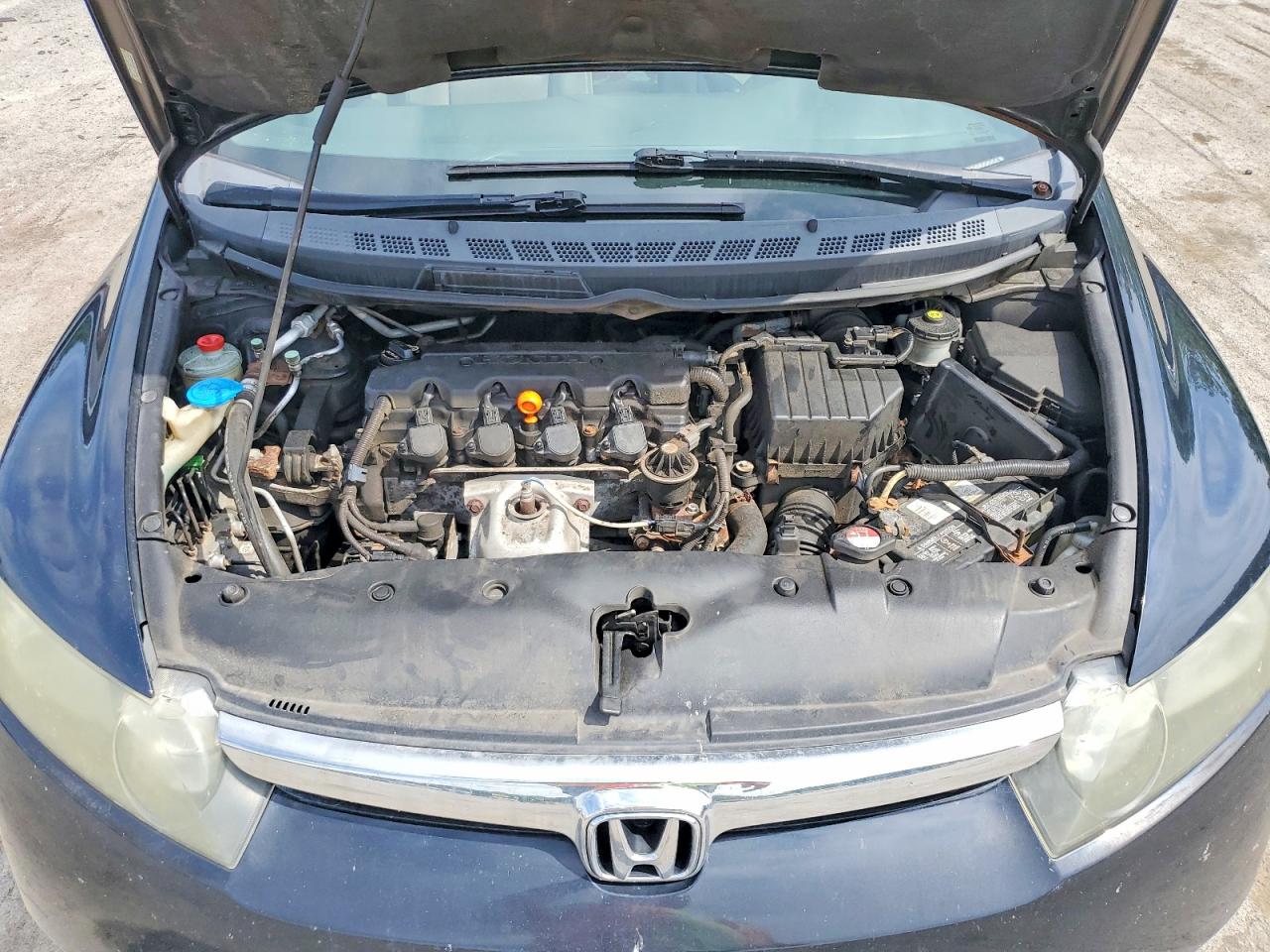 2007 Honda Civic Ex Черный vin: 1HGFA16847L001320