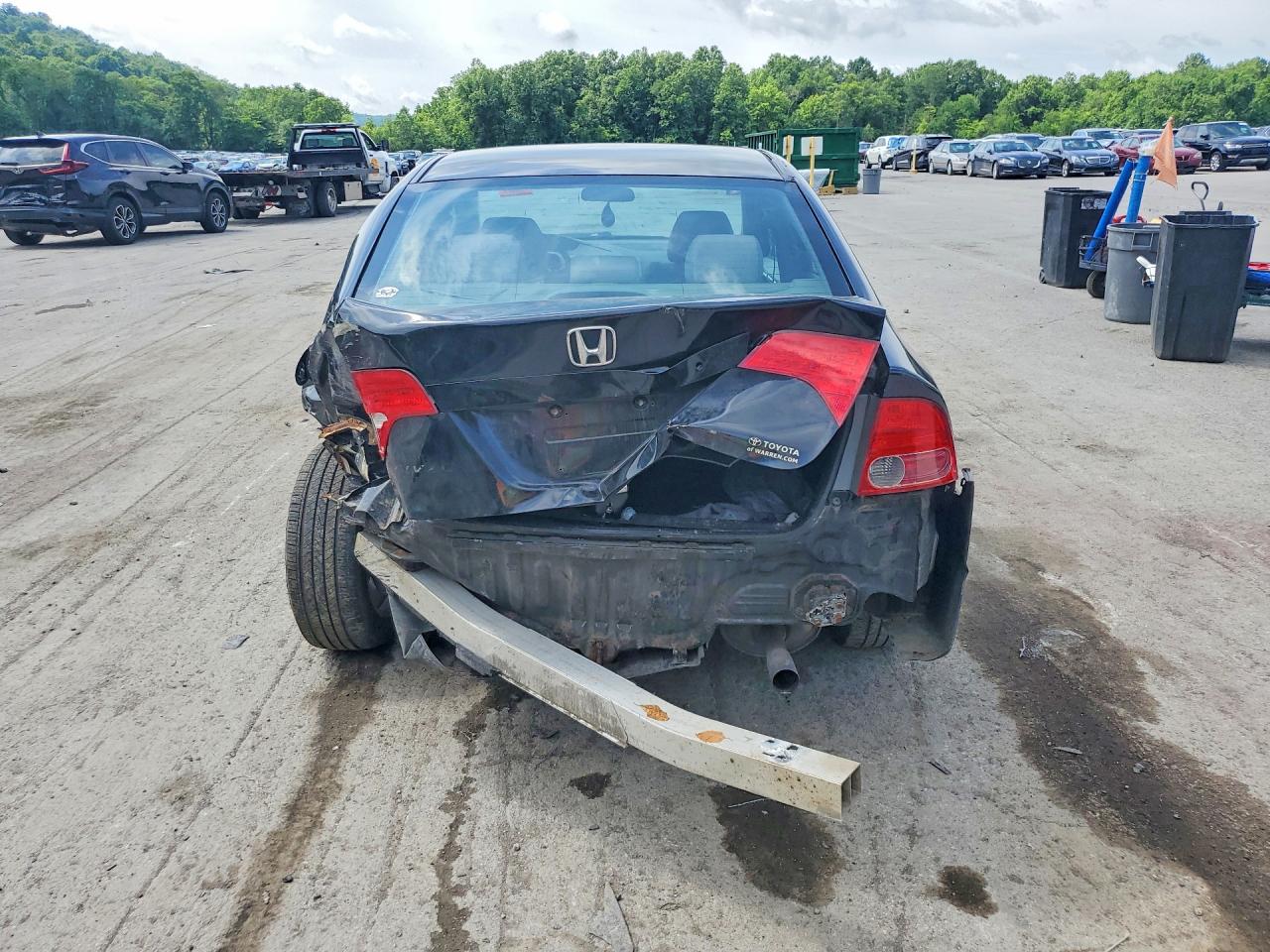 2007 Honda Civic Ex Черный vin: 1HGFA16847L001320