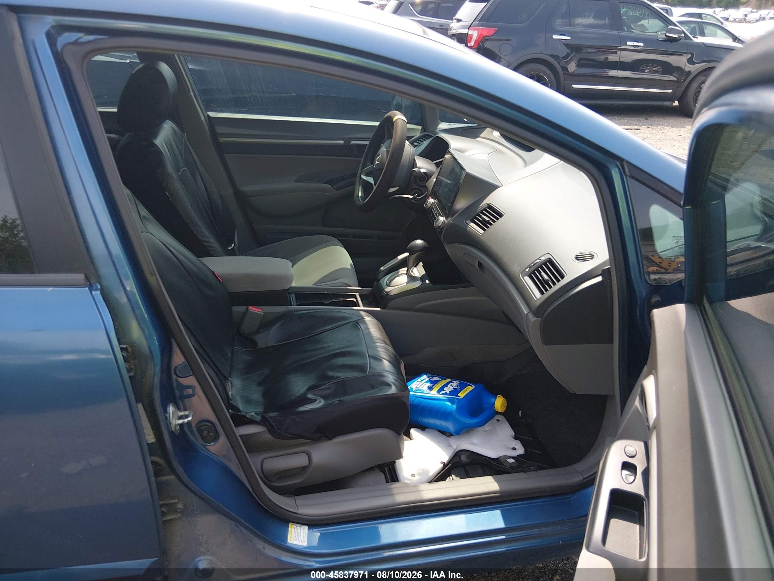 2007 Honda Civic Ex Blue vin: 1HGFA16847L003584