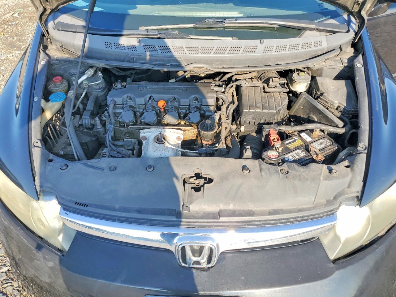 2007 Honda Civic Ex Black vin: 1HGFA16847L019199