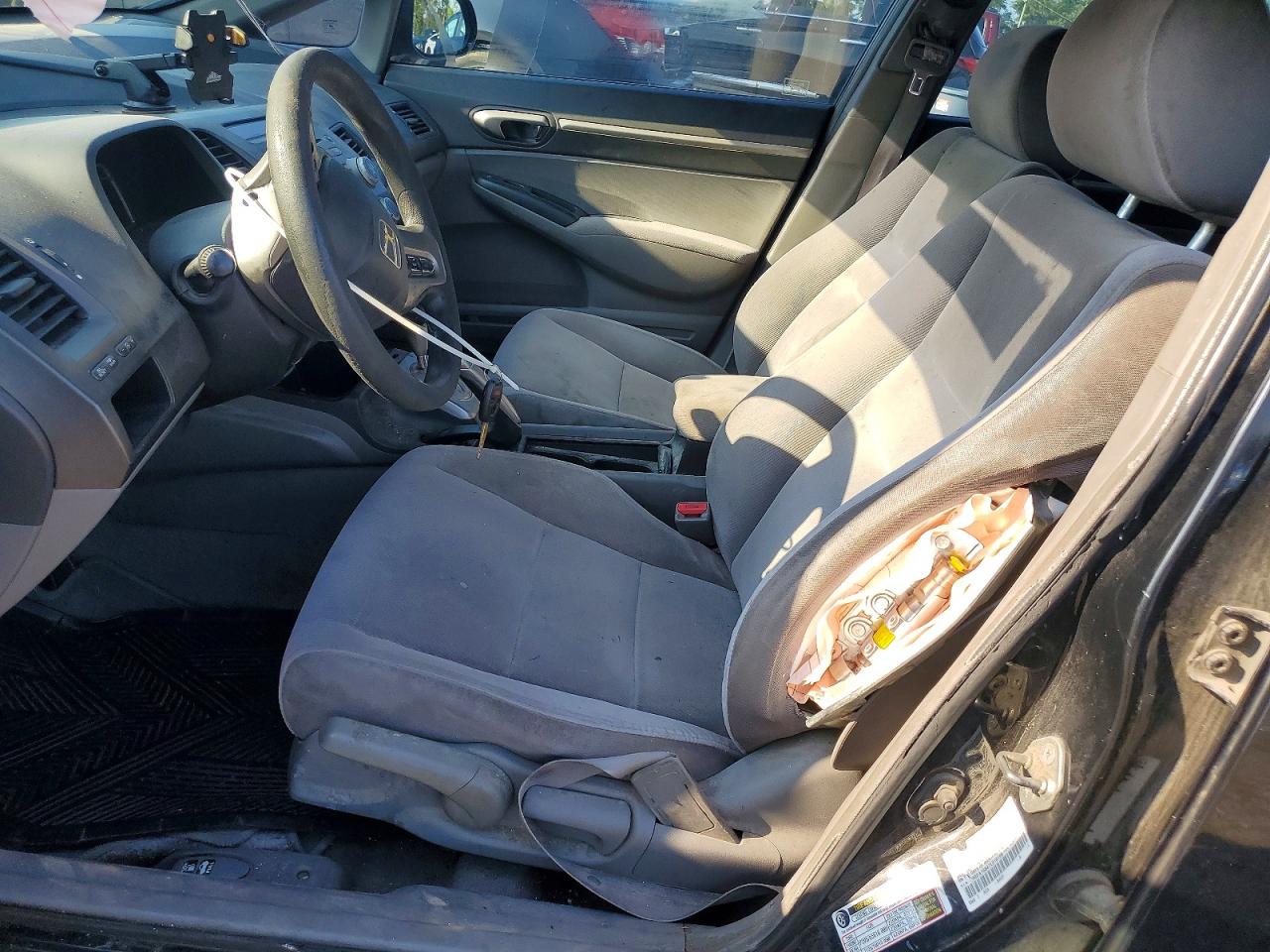 2007 Honda Civic Ex Black vin: 1HGFA16847L019199