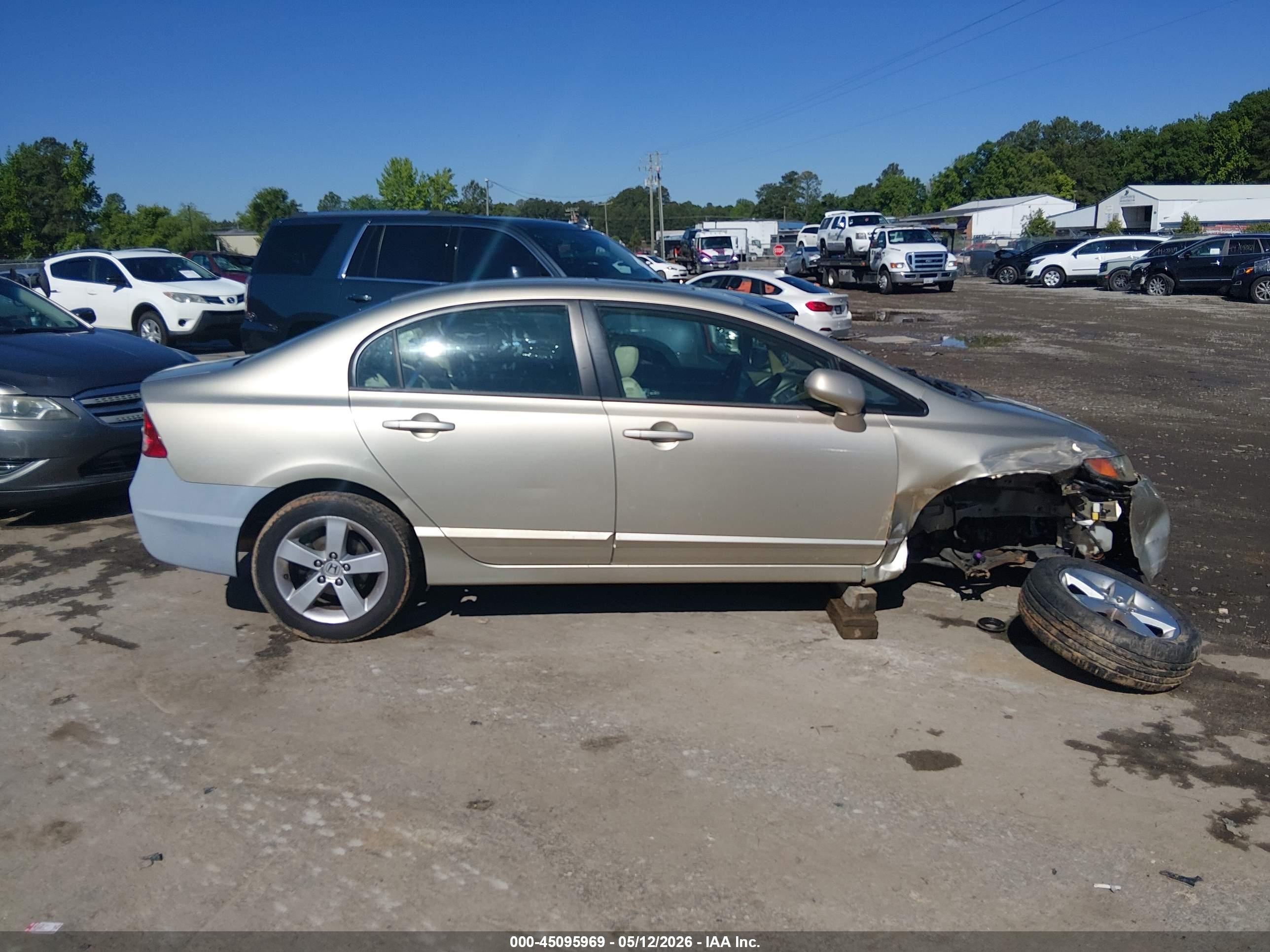 2007 Honda Civic Ex Gold vin: 1HGFA16847L020627