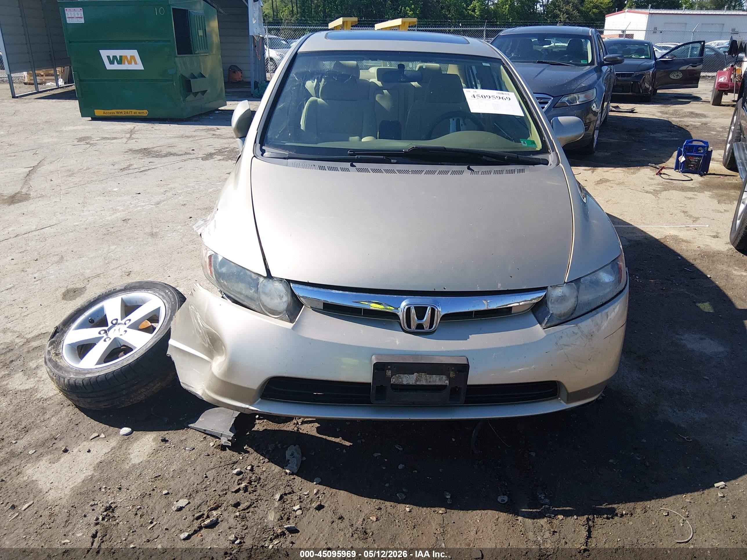 2007 Honda Civic Ex Gold vin: 1HGFA16847L020627