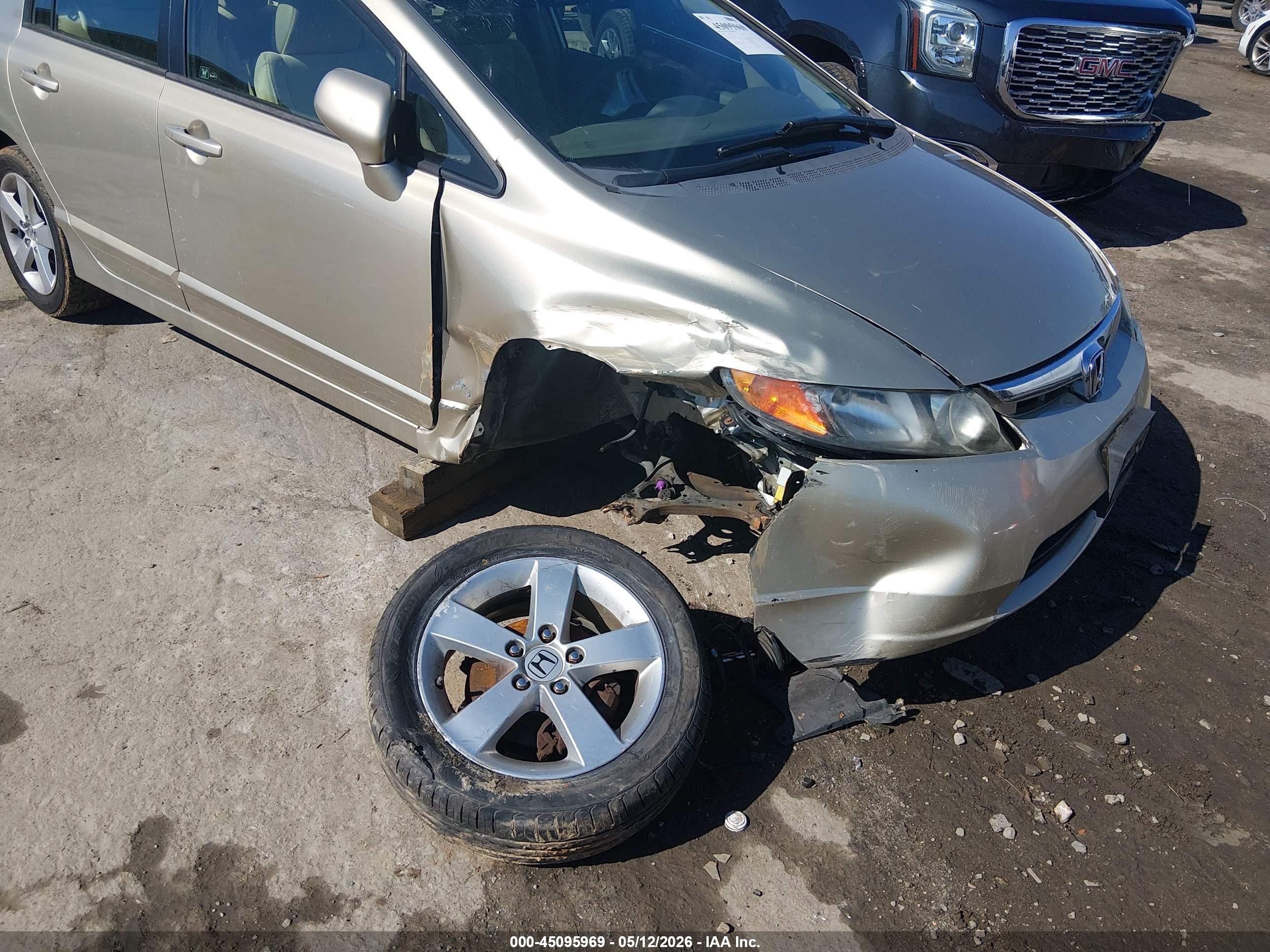 2007 Honda Civic Ex Gold vin: 1HGFA16847L020627