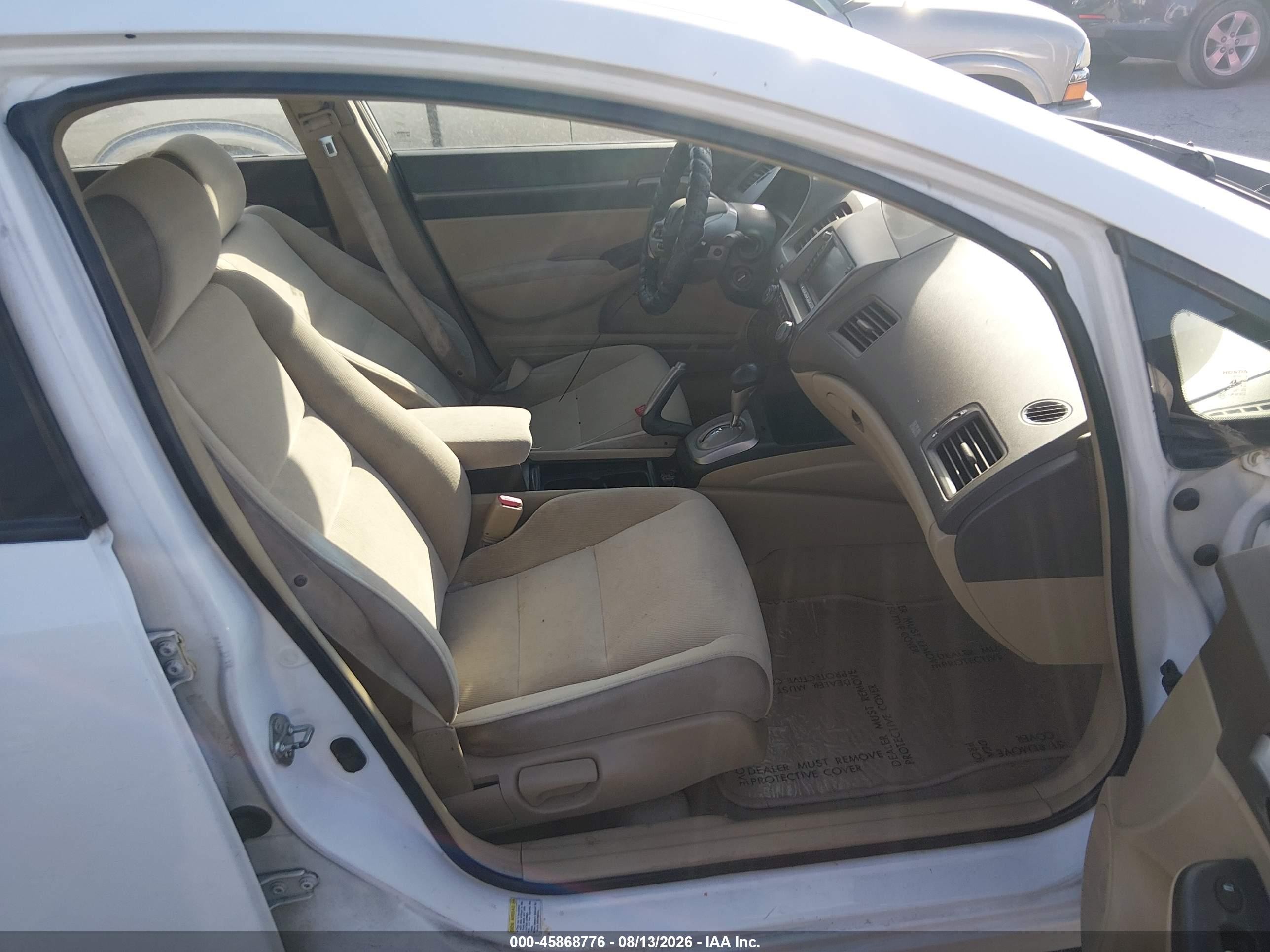 2007 Honda Civic Ex White vin: 1HGFA16847L040375