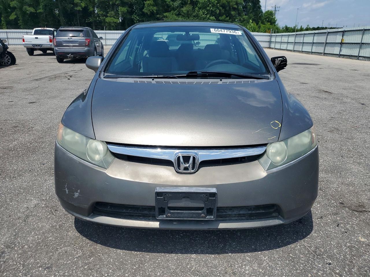 2007 Honda Civic Ex Gray vin: 1HGFA16847L041946