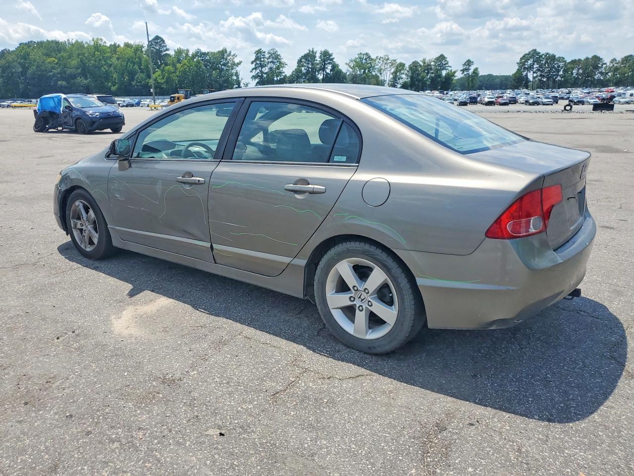 2007 Honda Civic Ex Gray vin: 1HGFA16847L041946
