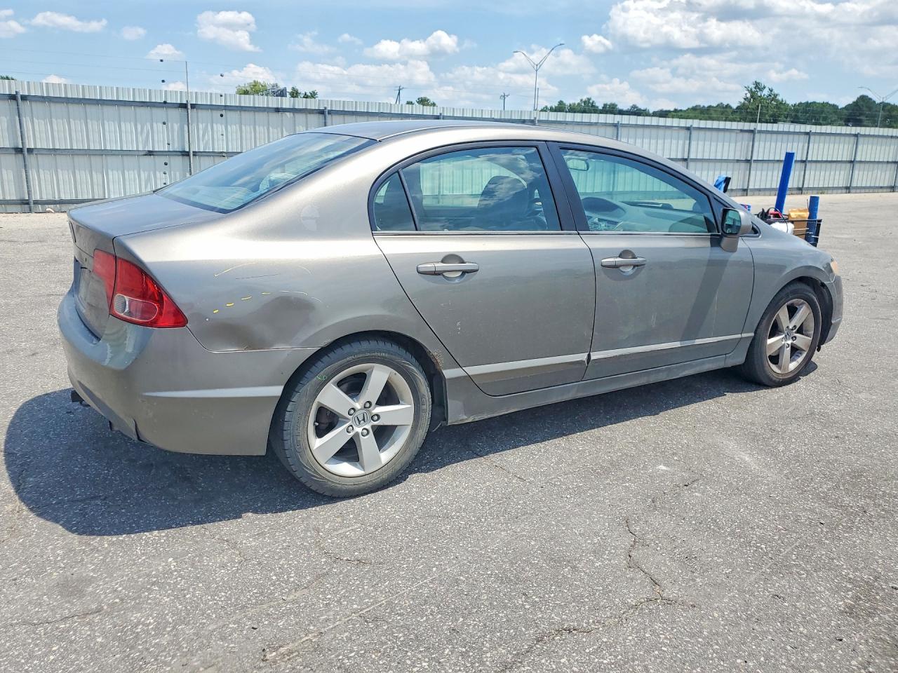 2007 Honda Civic Ex Gray vin: 1HGFA16847L041946