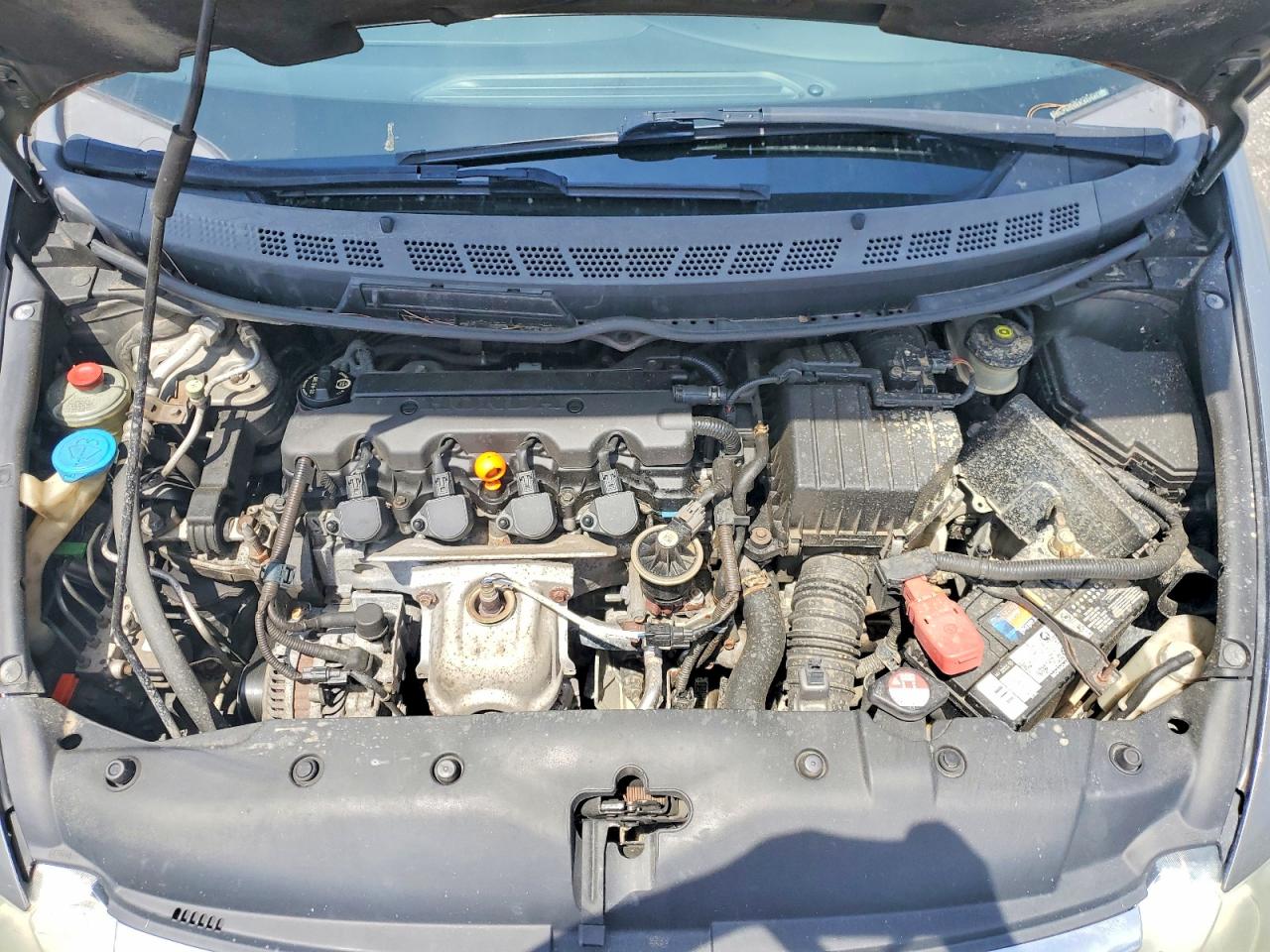 2007 Honda Civic Ex Gray vin: 1HGFA16847L041946