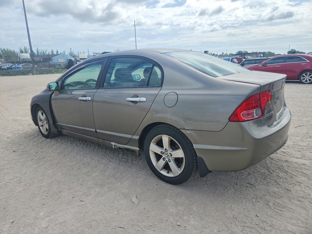 2007 Honda Civic Ex Tan vin: 1HGFA16847L052137