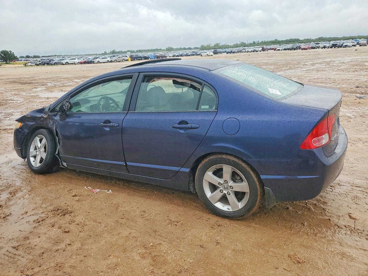 2007 Honda Civic Ex Blue vin: 1HGFA16847L067480