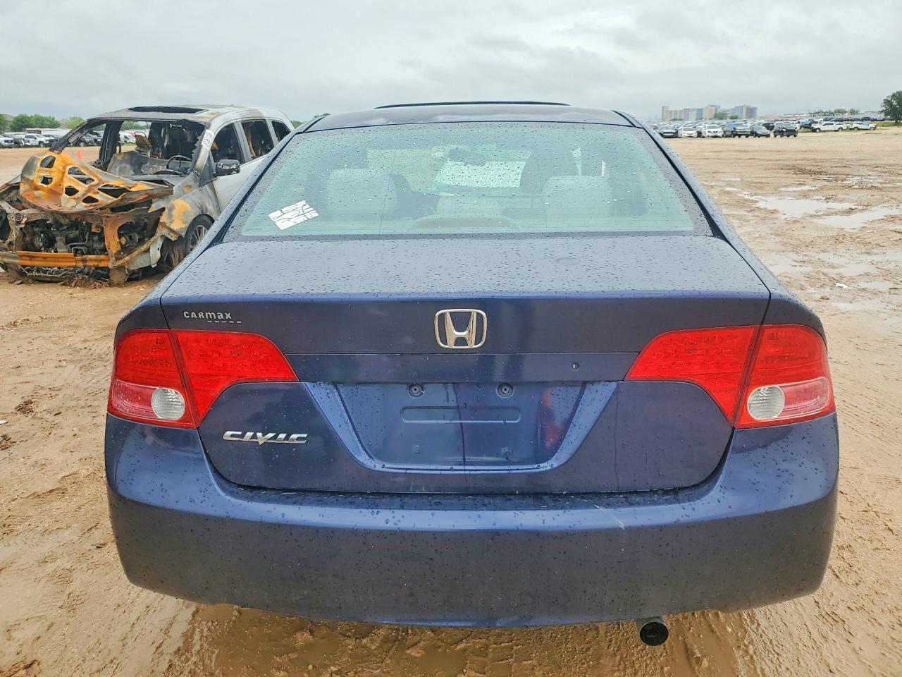 2007 Honda Civic Ex Blue vin: 1HGFA16847L067480
