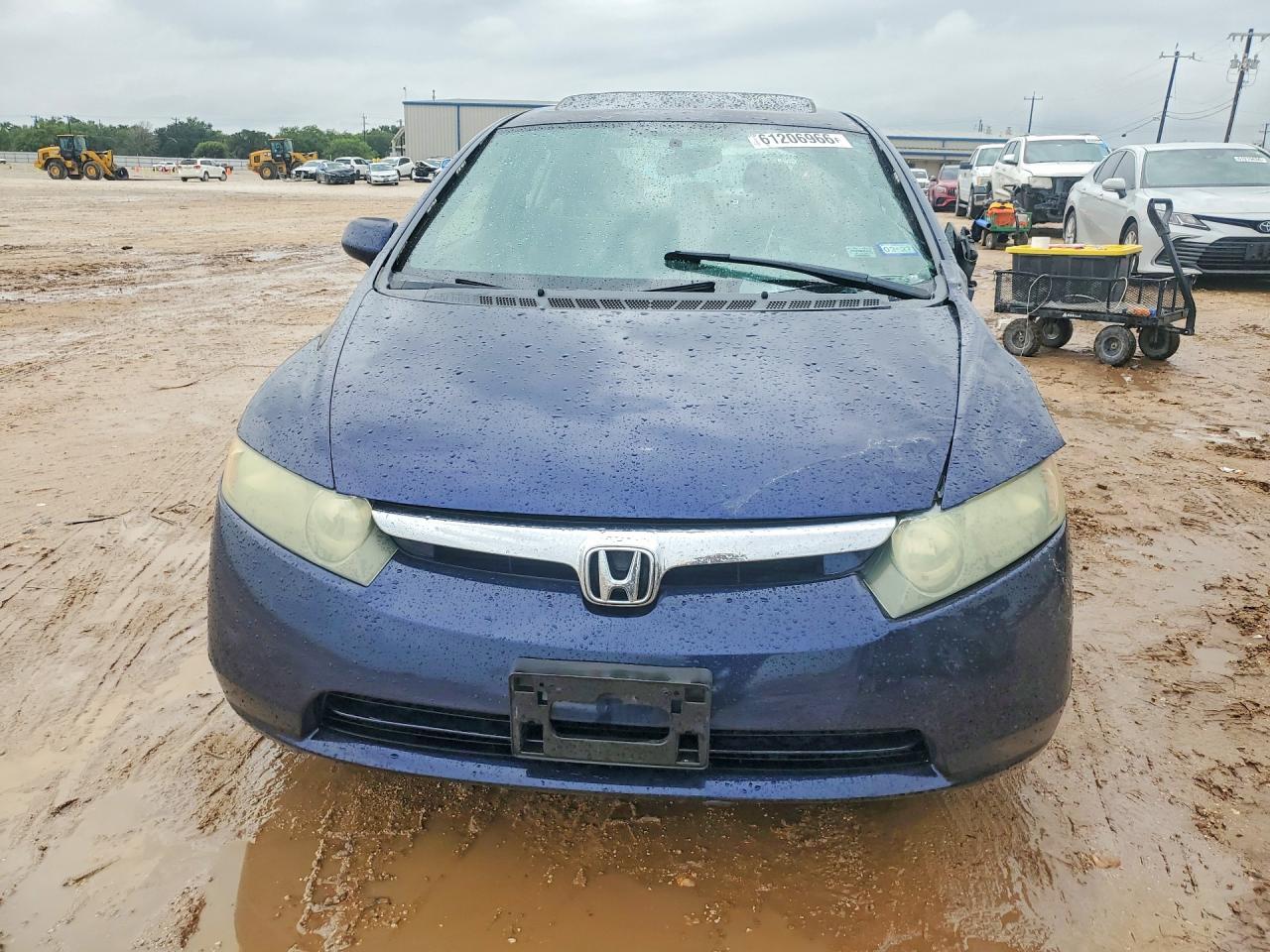2007 Honda Civic Ex Blue vin: 1HGFA16847L067480