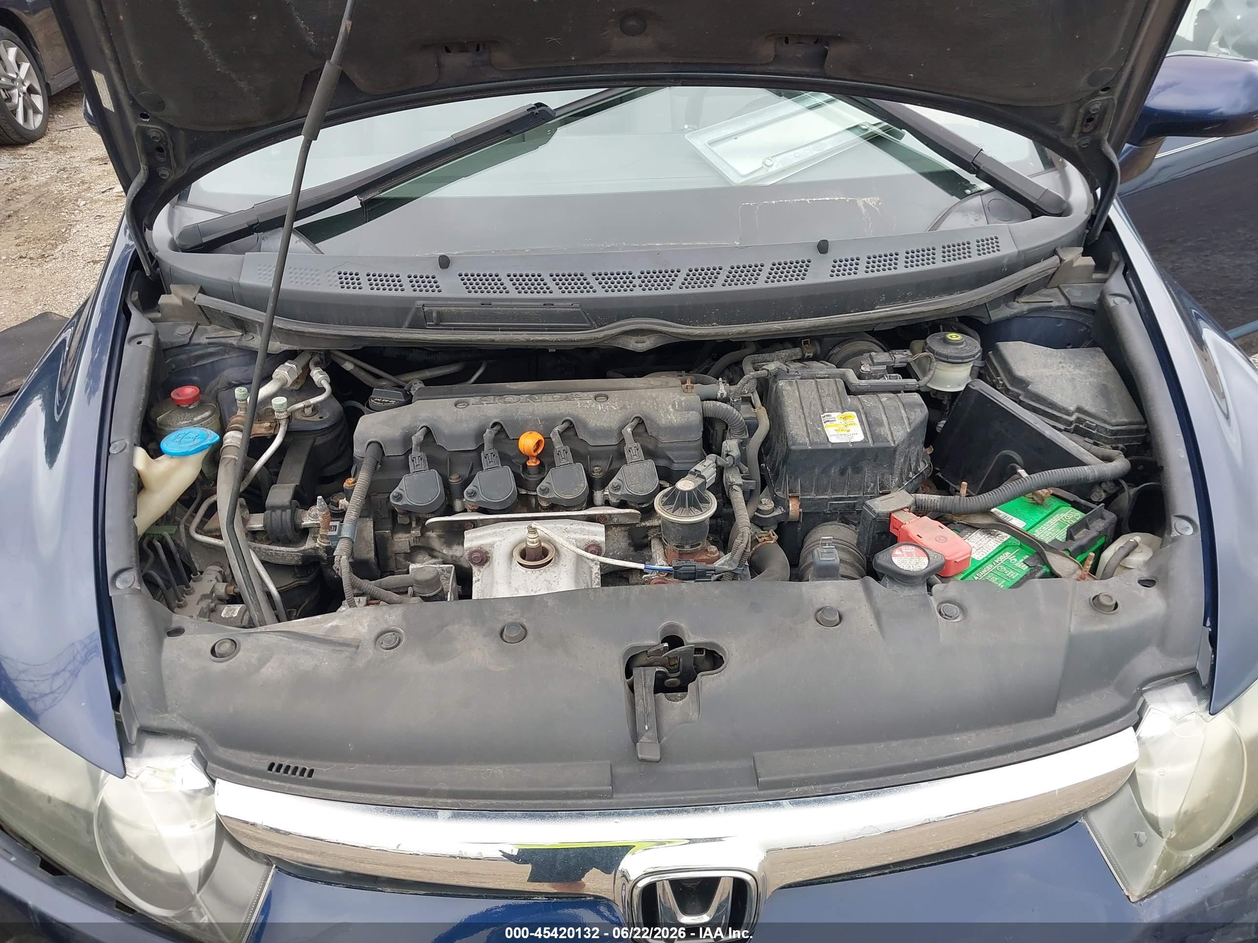 2007 Honda Civic Ex Blue vin: 1HGFA16847L091472