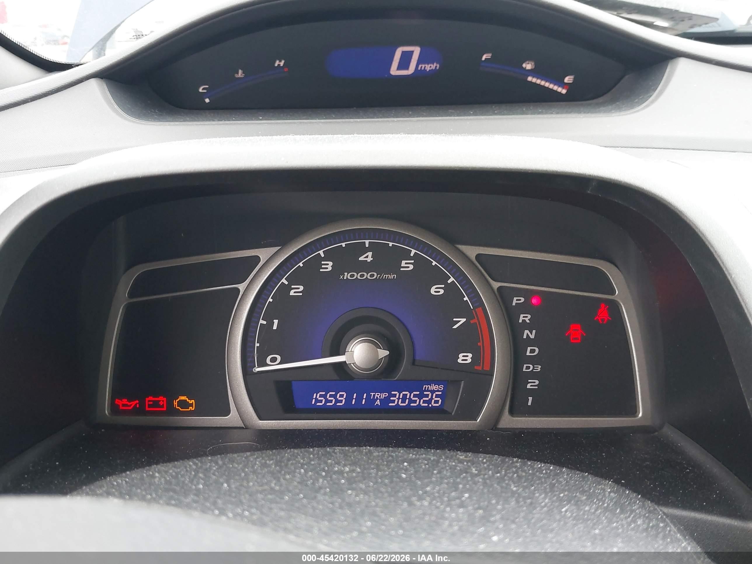 2007 Honda Civic Ex Blue vin: 1HGFA16847L091472