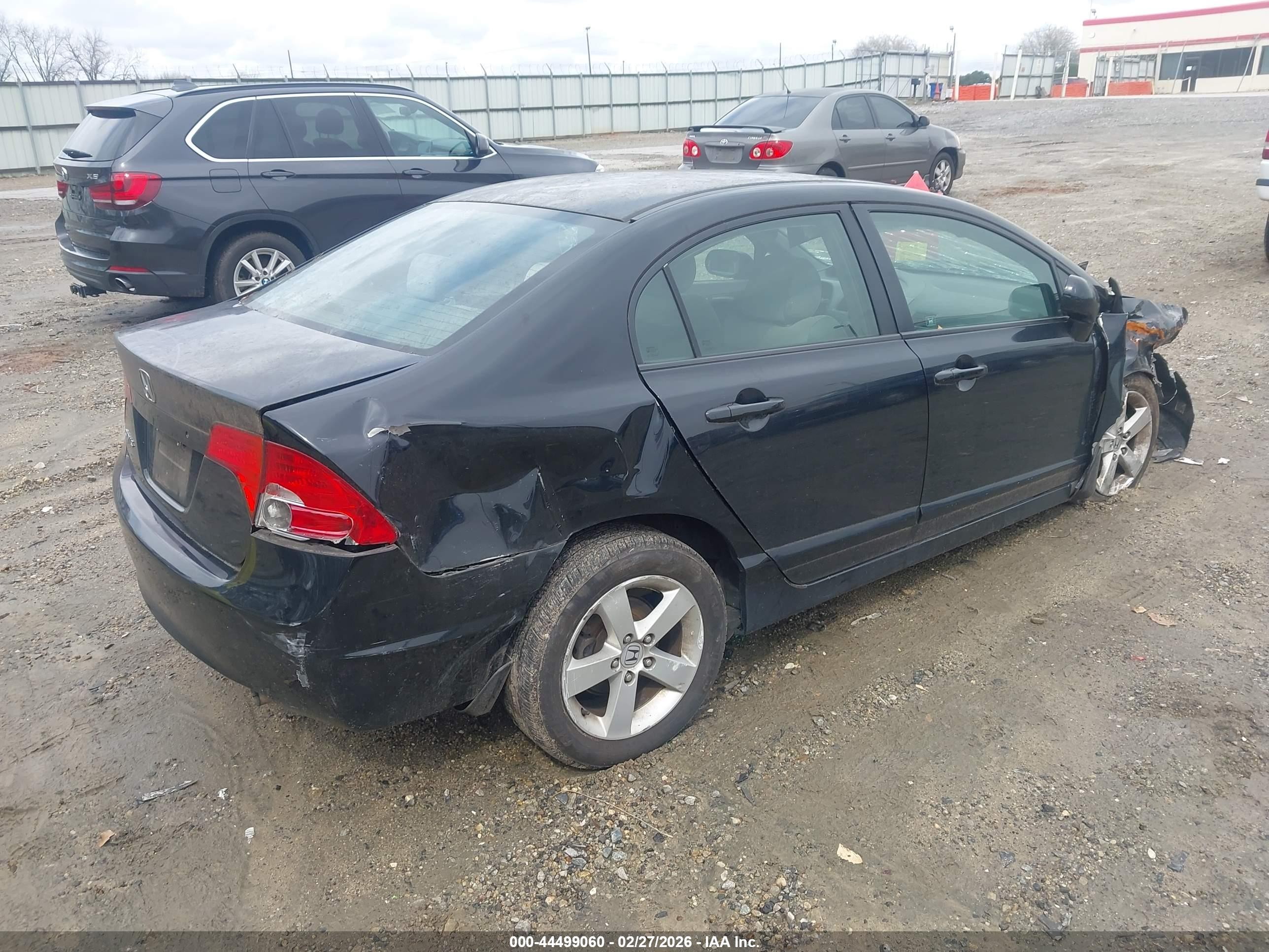 2007 Honda Civic Ex Black vin: 1HGFA16847L097207