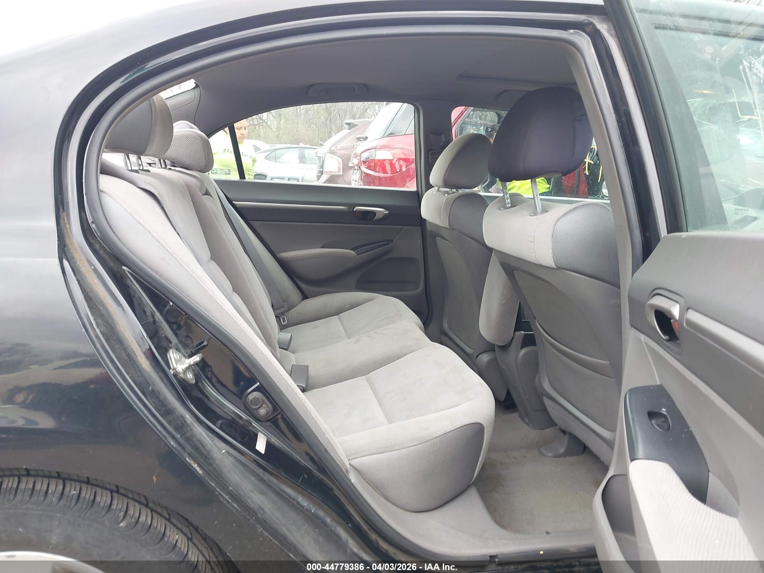 2007 Honda Civic Ex Черный vin: 1HGFA16847L108402