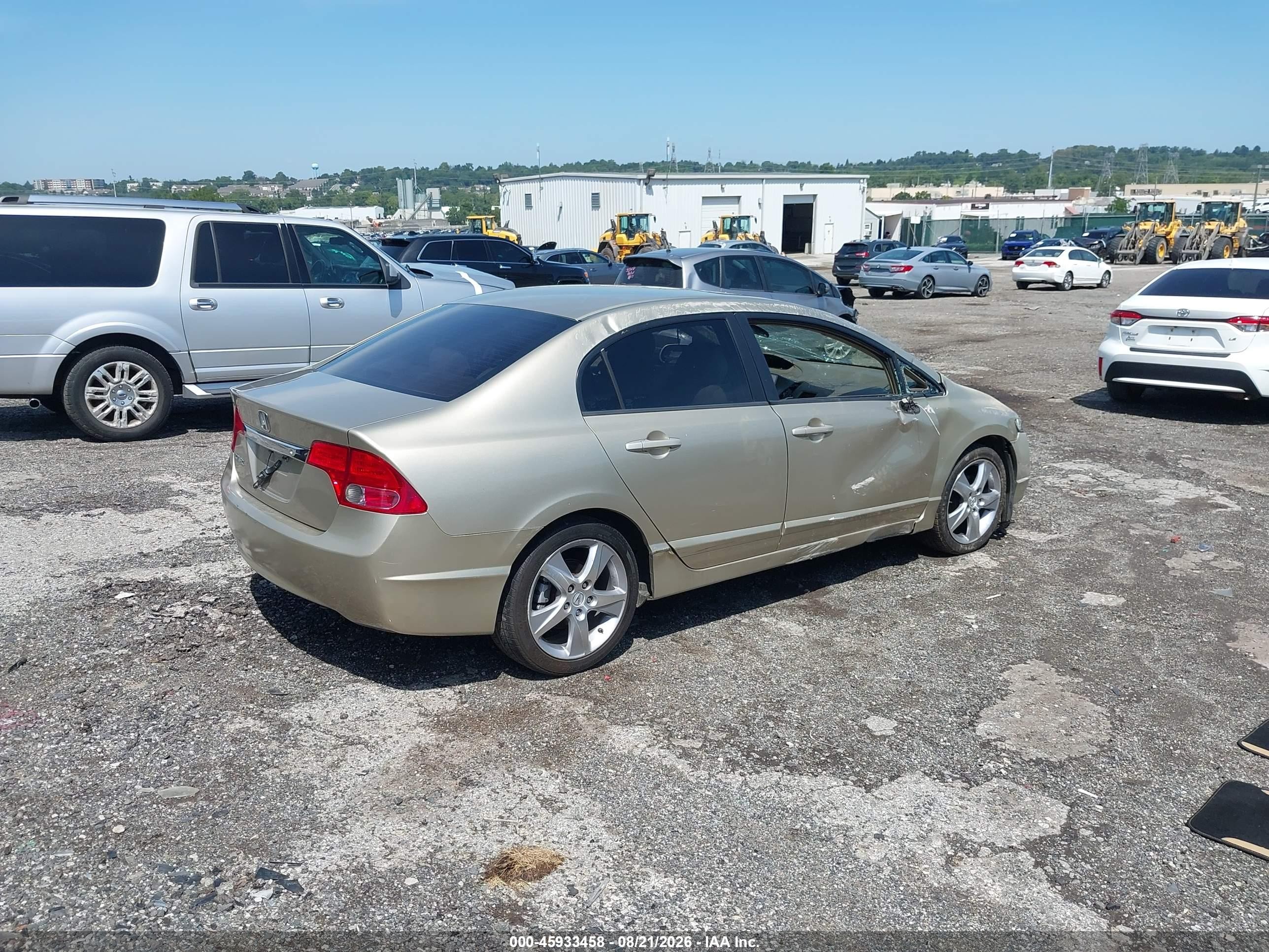 2007 Honda Civic Ex Gold vin: 1HGFA16847L117911