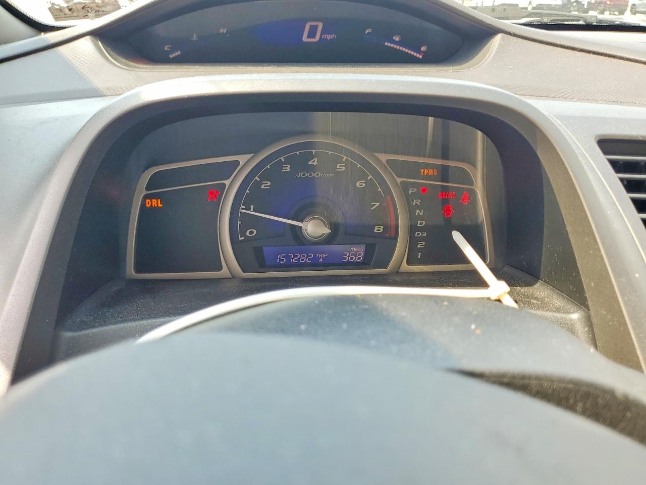2008 Honda Civic Ex Blue vin: 1HGFA16848L035288