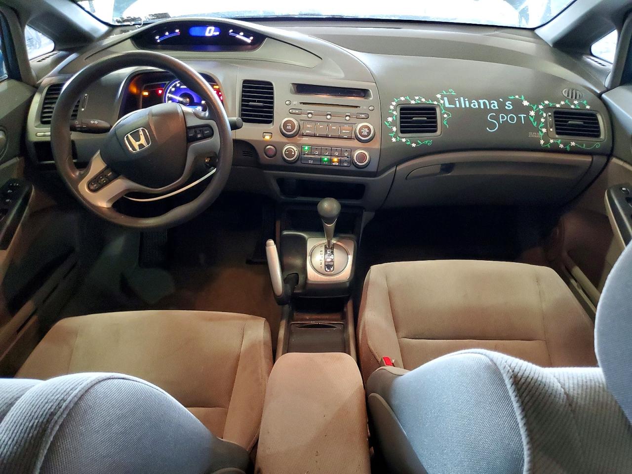 2008 Honda Civic Ex Blue vin: 1HGFA16848L035288