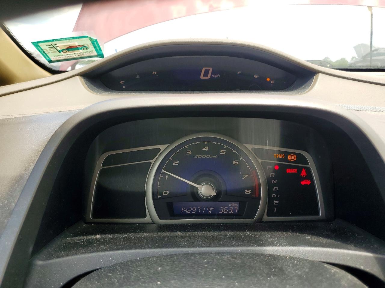 2008 Honda Civic Ex Burgundy vin: 1HGFA16848L065097