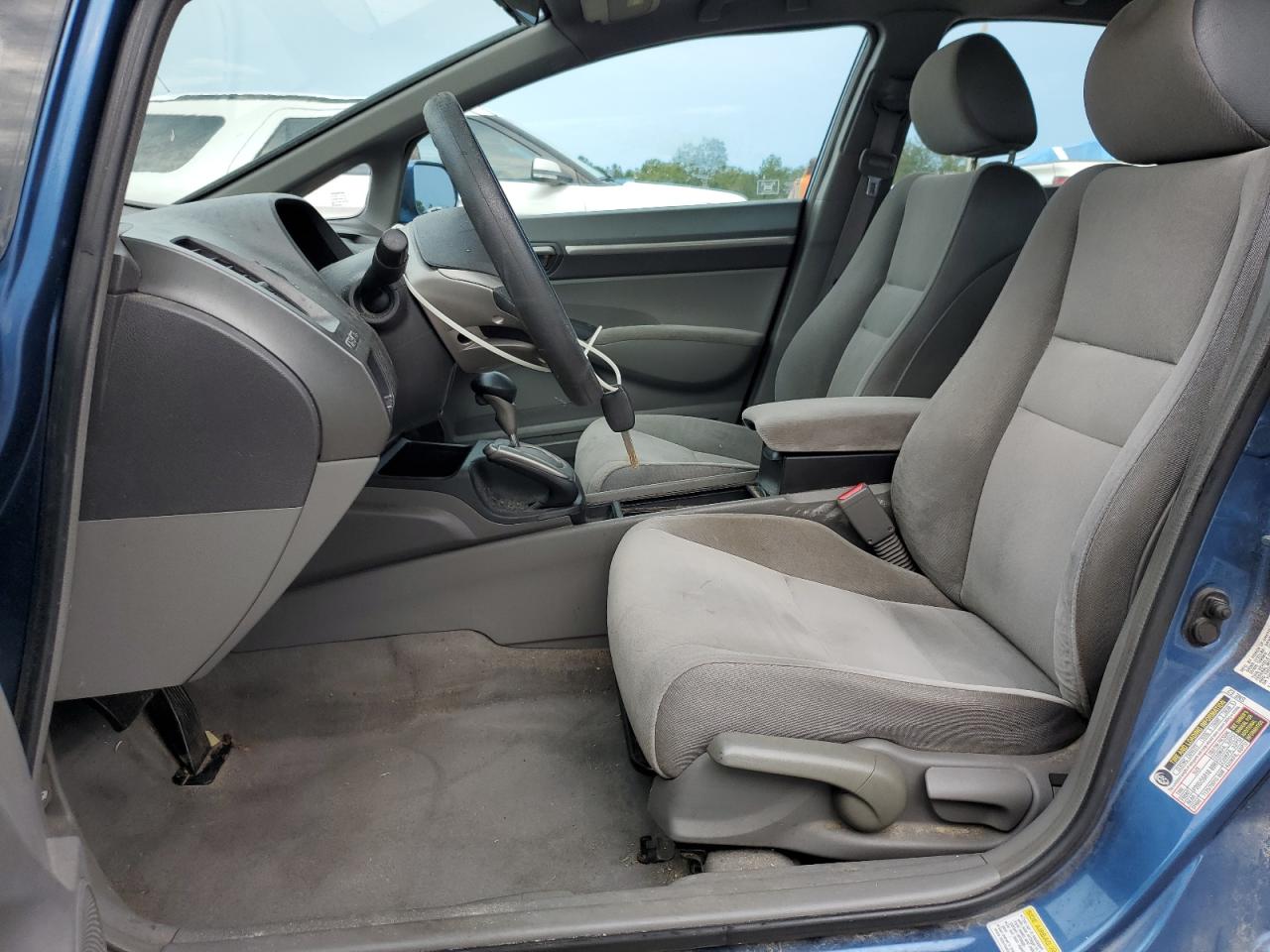 2008 Honda Civic Ex Синий vin: 1HGFA16848L067156