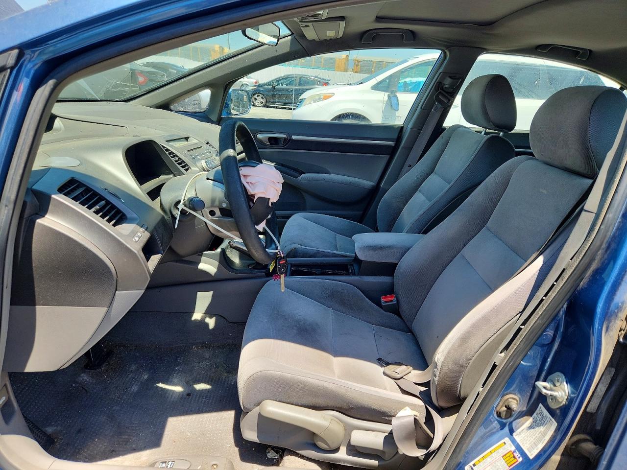 2008 Honda Civic Ex Blue vin: 1HGFA16848L109583
