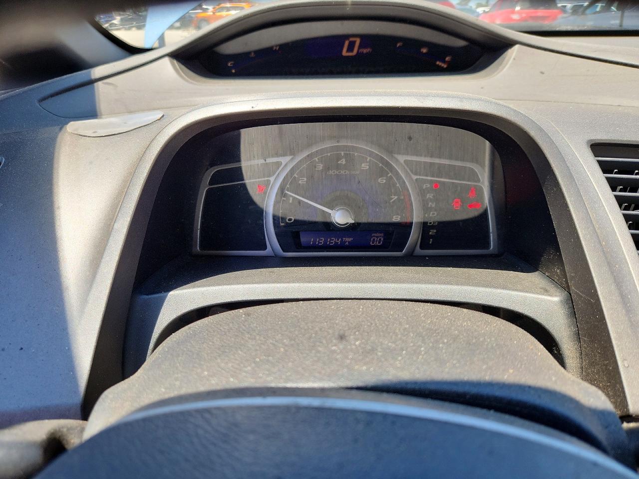 2008 Honda Civic Ex Blue vin: 1HGFA16848L109583