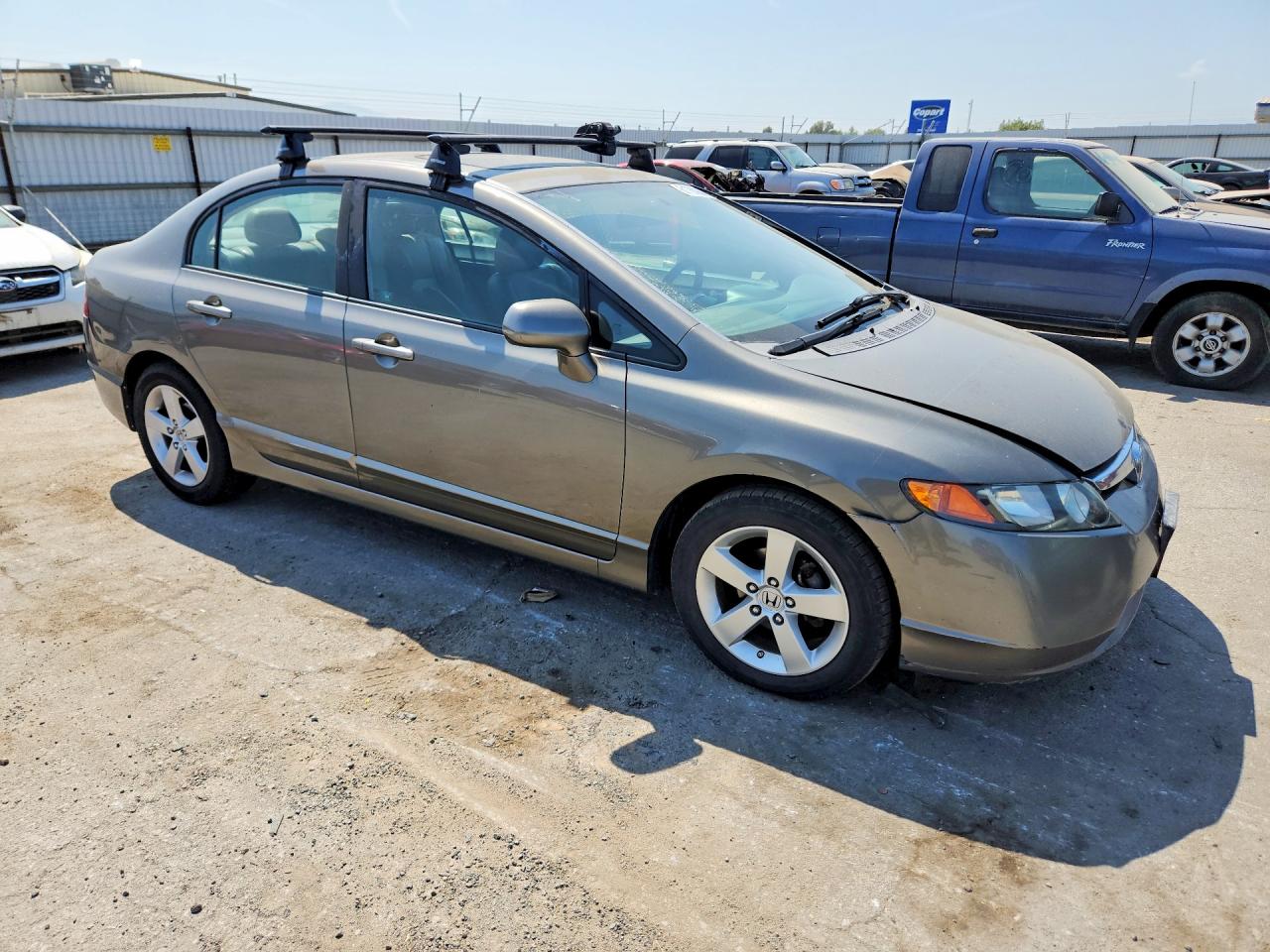 2008 Honda Civic Ex Серый vin: 1HGFA16848L111737