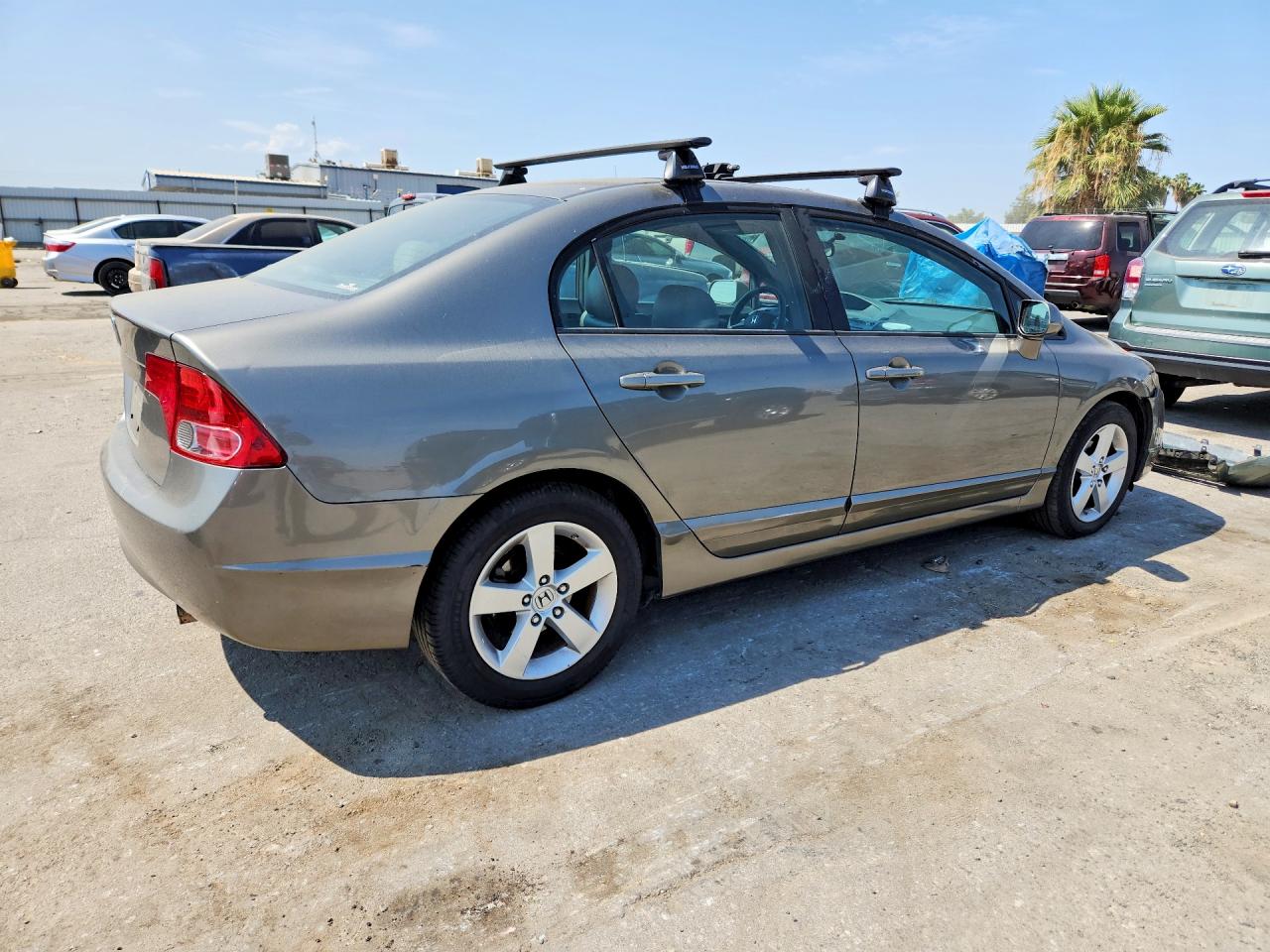 2008 Honda Civic Ex Серый vin: 1HGFA16848L111737