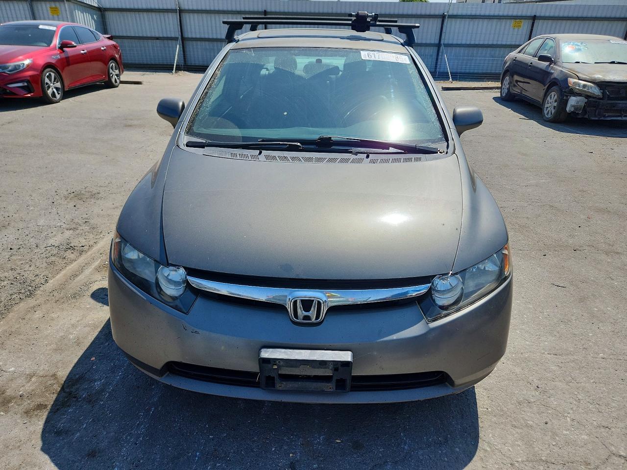 2008 Honda Civic Ex Серый vin: 1HGFA16848L111737