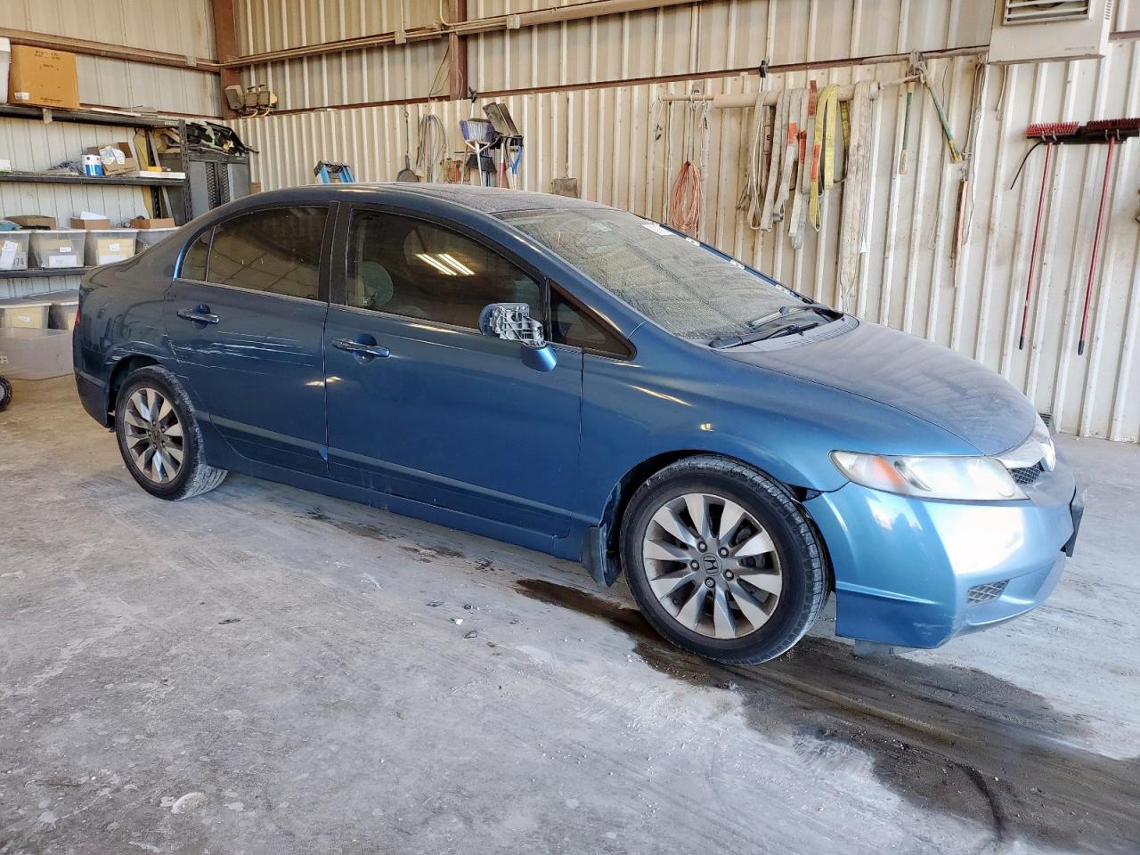 2009 Honda Civic Ex Blue vin: 1HGFA16849L003569