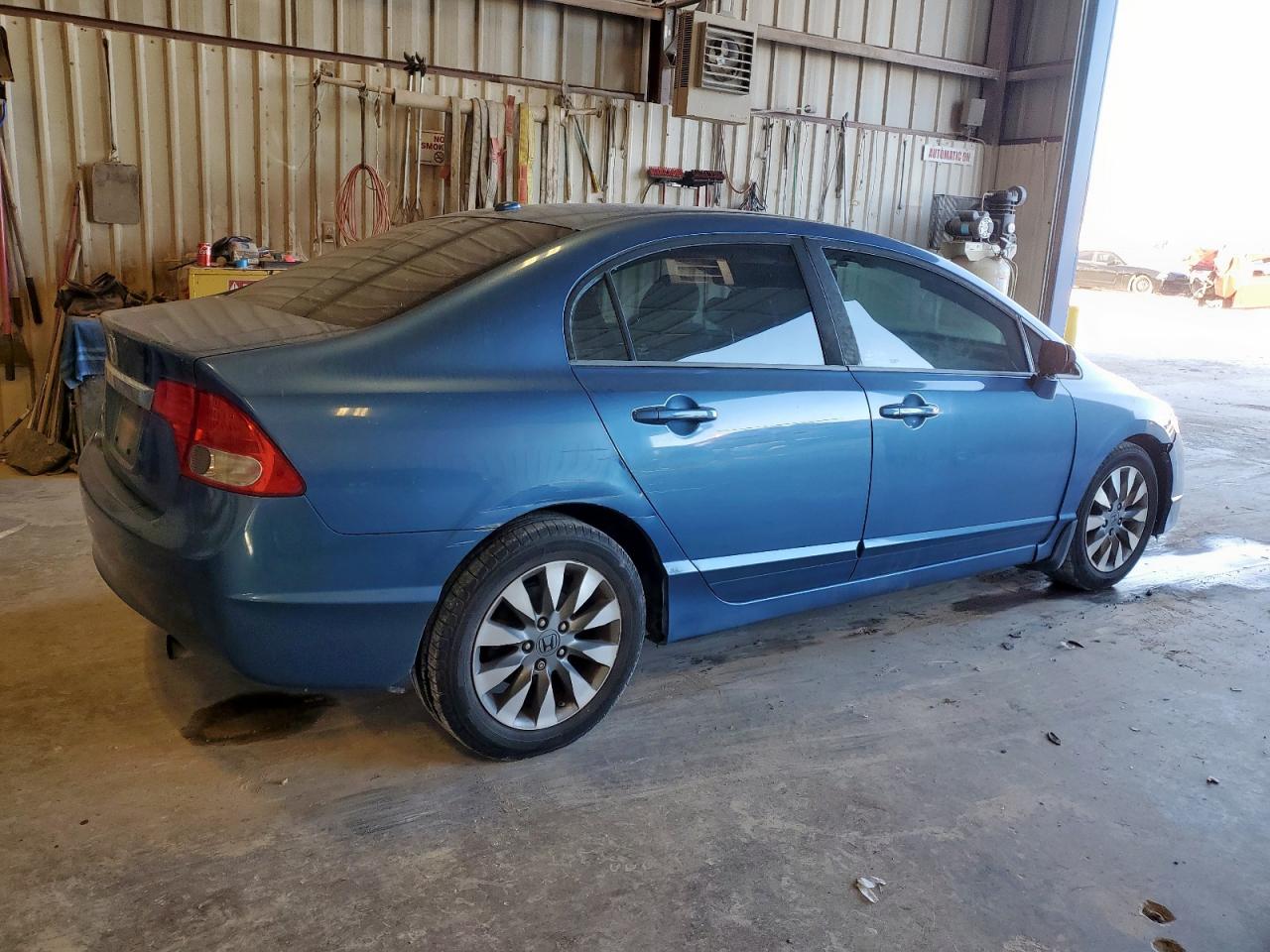 2009 Honda Civic Ex Blue vin: 1HGFA16849L003569