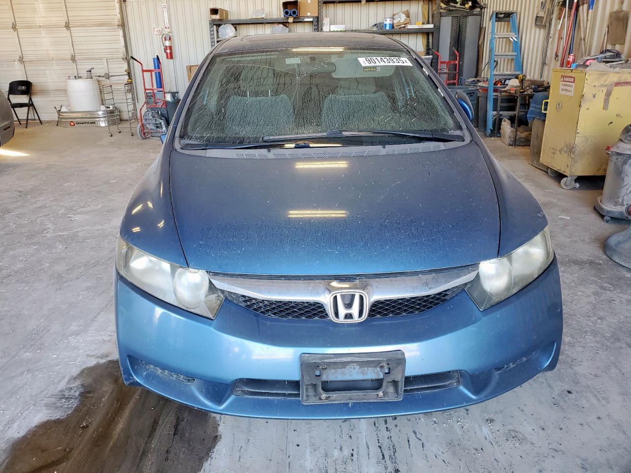 2009 Honda Civic Ex Blue vin: 1HGFA16849L003569