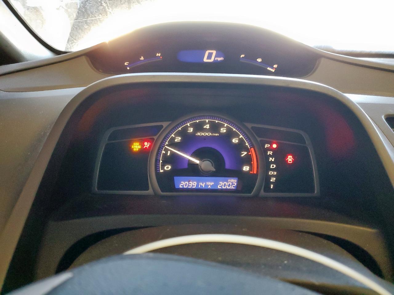 2009 Honda Civic Ex Blue vin: 1HGFA16849L003569