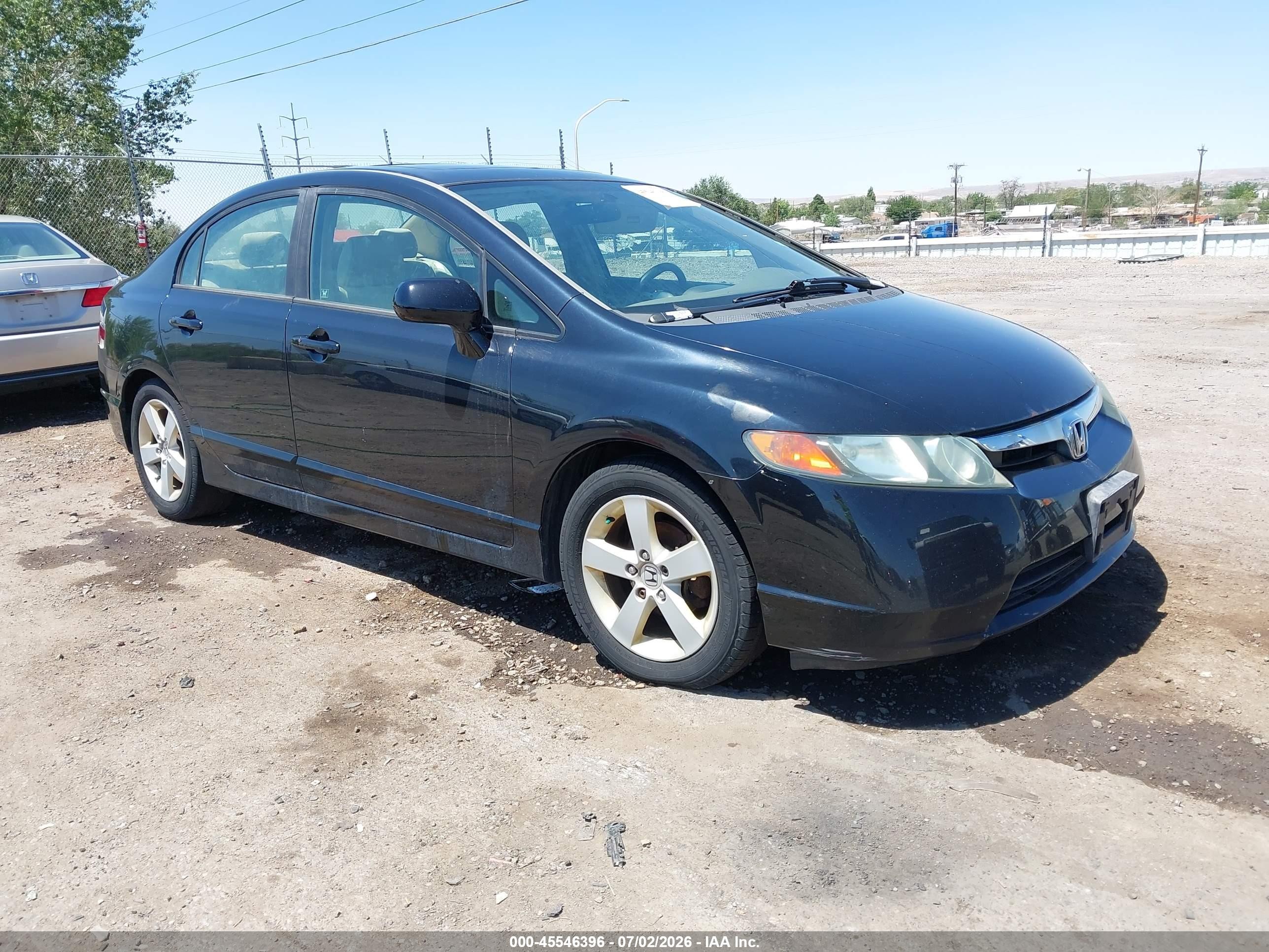 2006 Honda Civic Ex Black vin: 1HGFA16856L007108